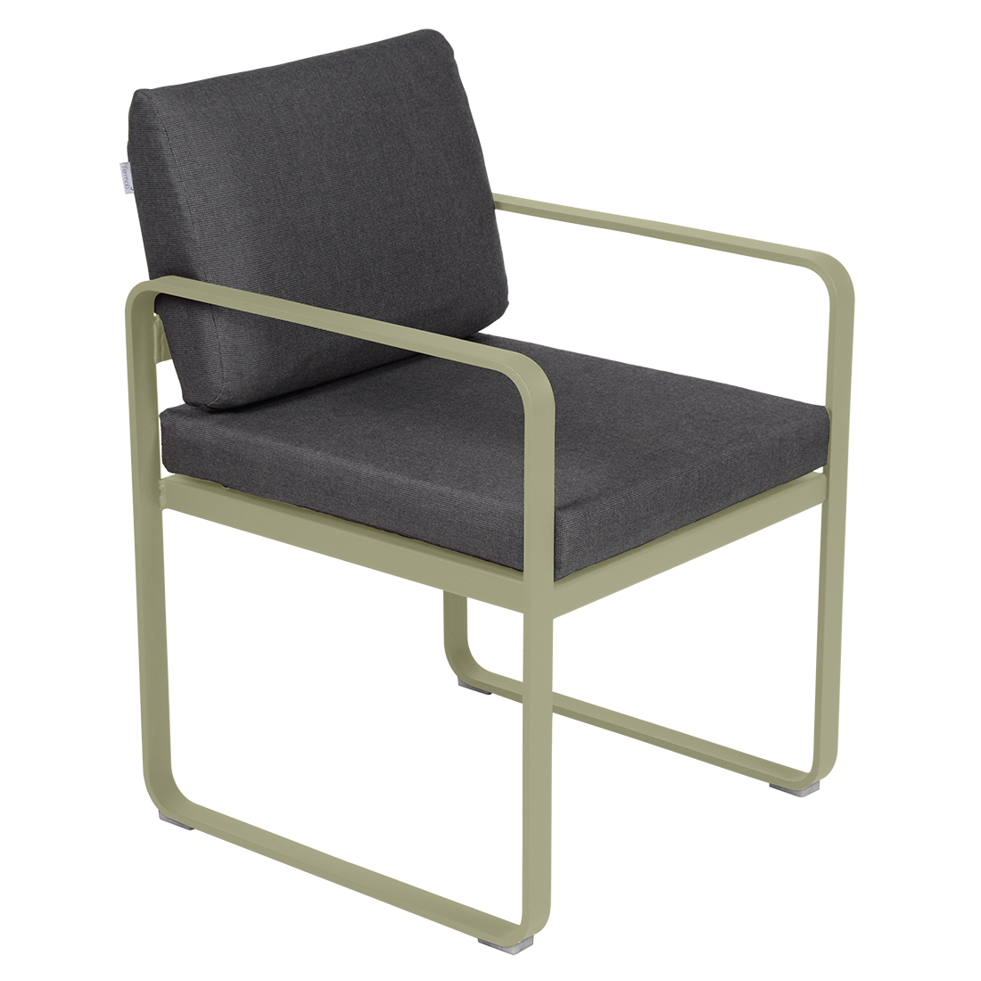 Fauteuil Bellevie Repas — Vert tilleul · Gris graphite