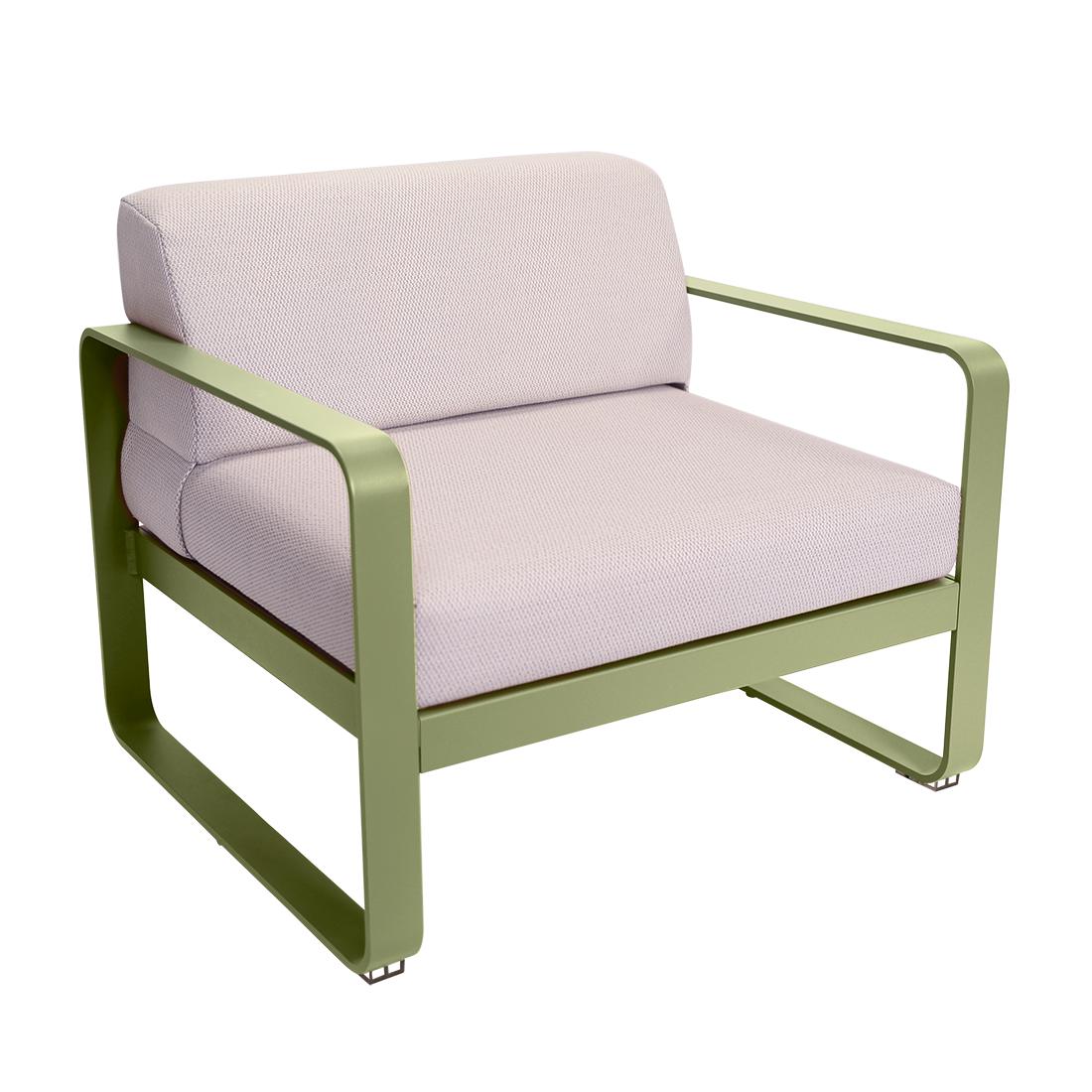 Fauteuil Bellevie — Vert tilleul · Perle