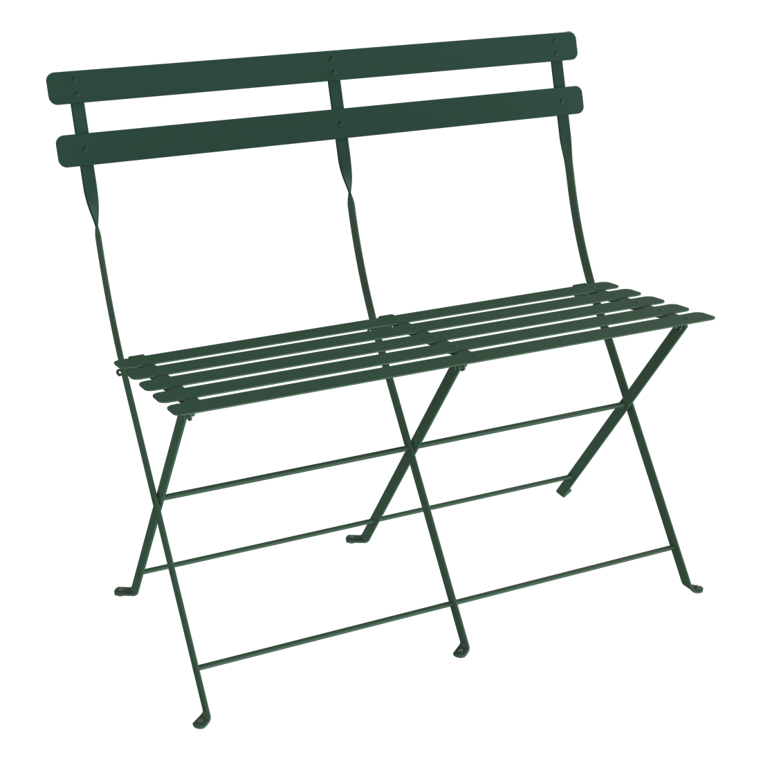 Banc Bistro 2 places — Vert cèdre