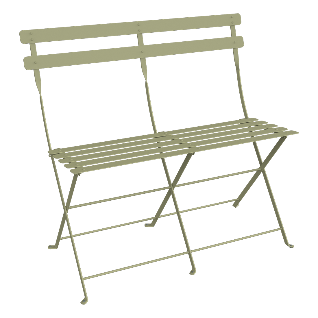 Banc Bistro 2 places — Vert tilleul