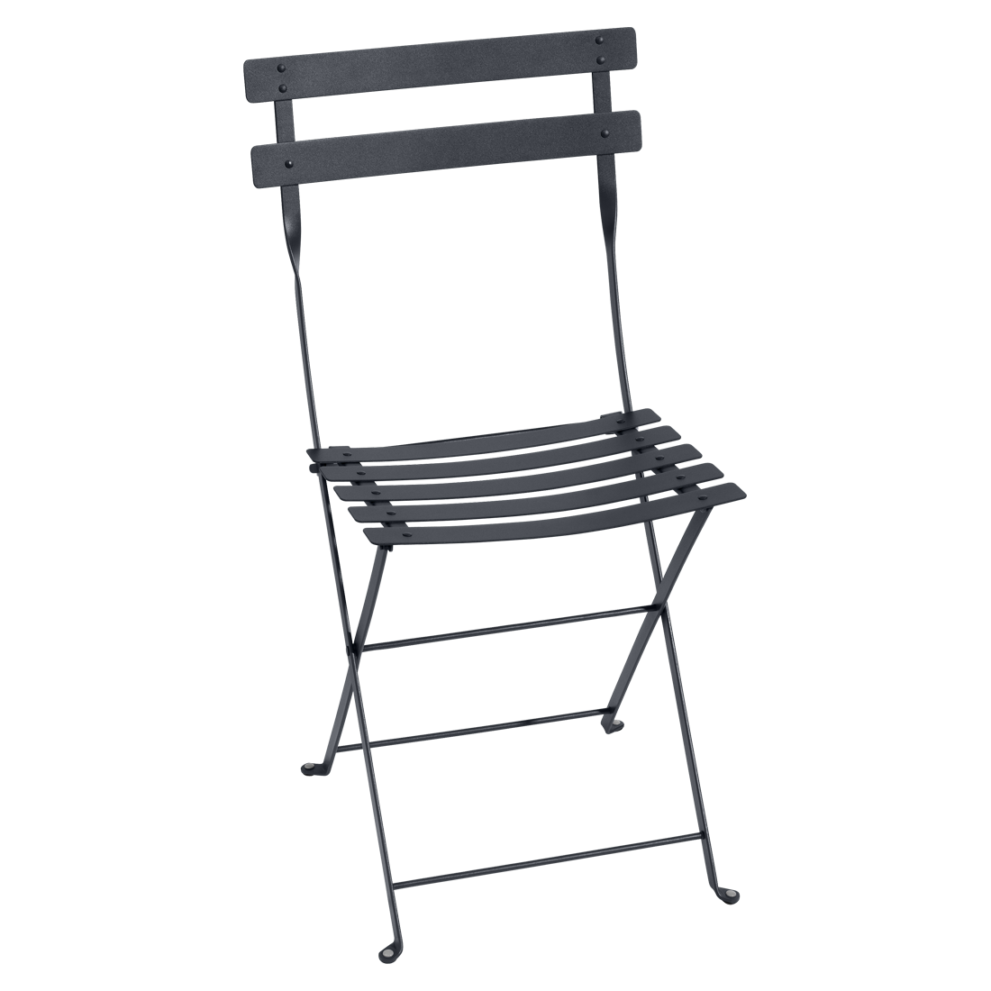 Chaise Bistro Métal — Carbone