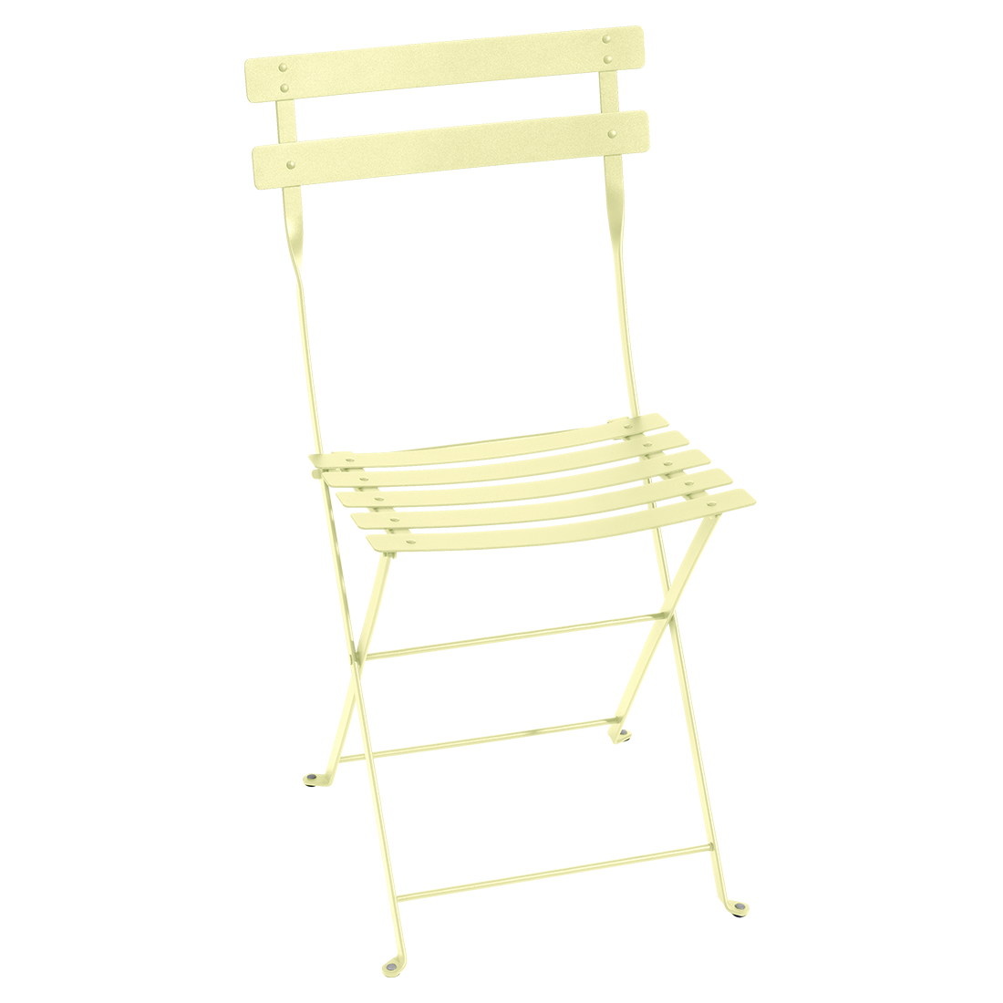 Chaise Bistro Métal — Citron givré