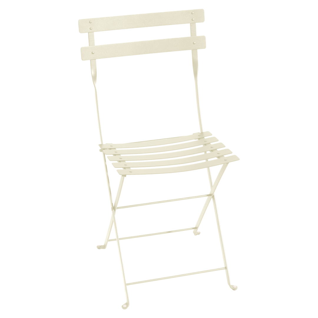 Chaise Bistro Métal — Gris argile