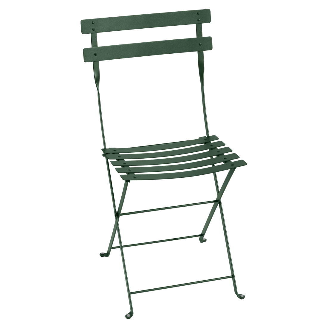Chaise Bistro Métal — Vert cèdre