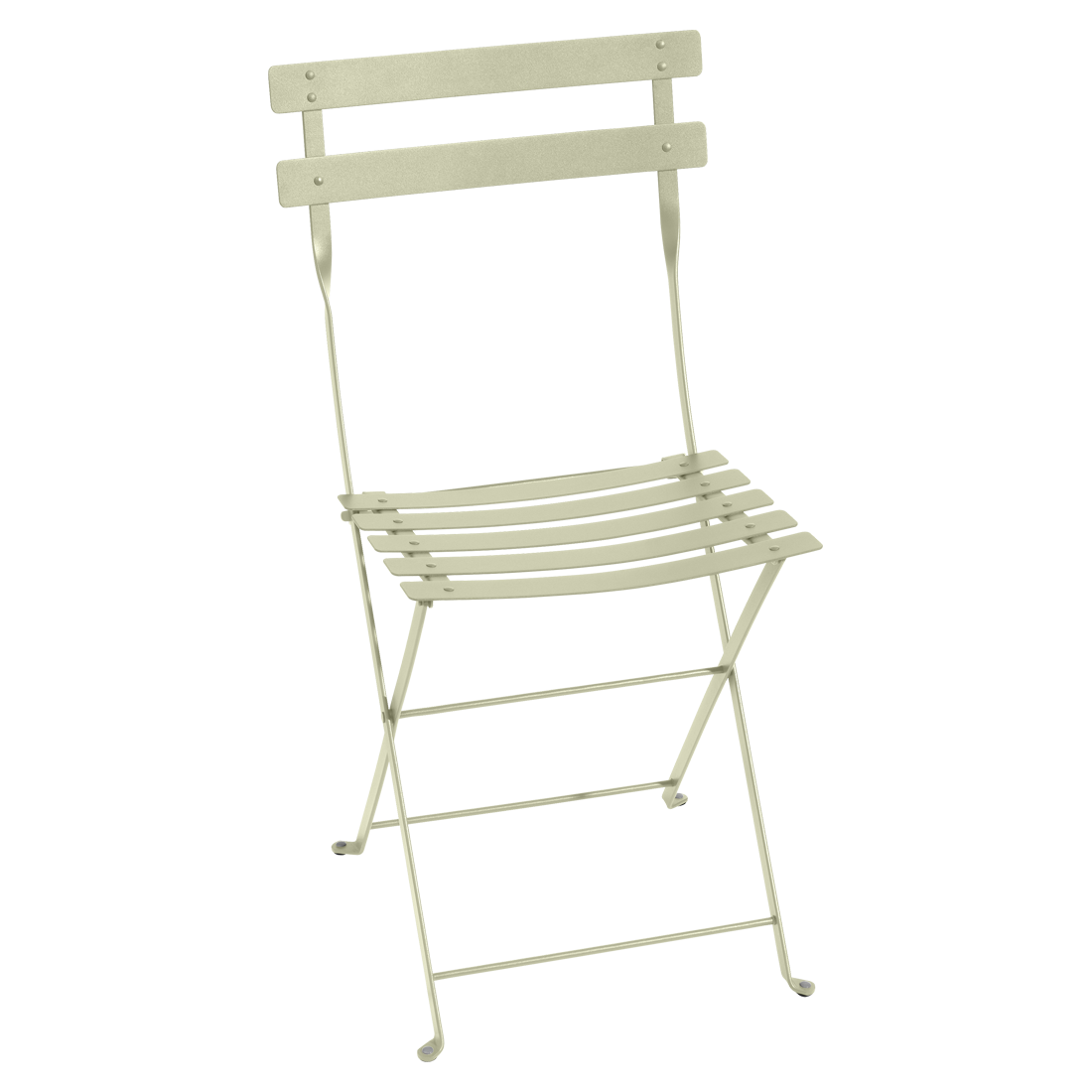 Chaise Bistro Métal — Vert tilleul