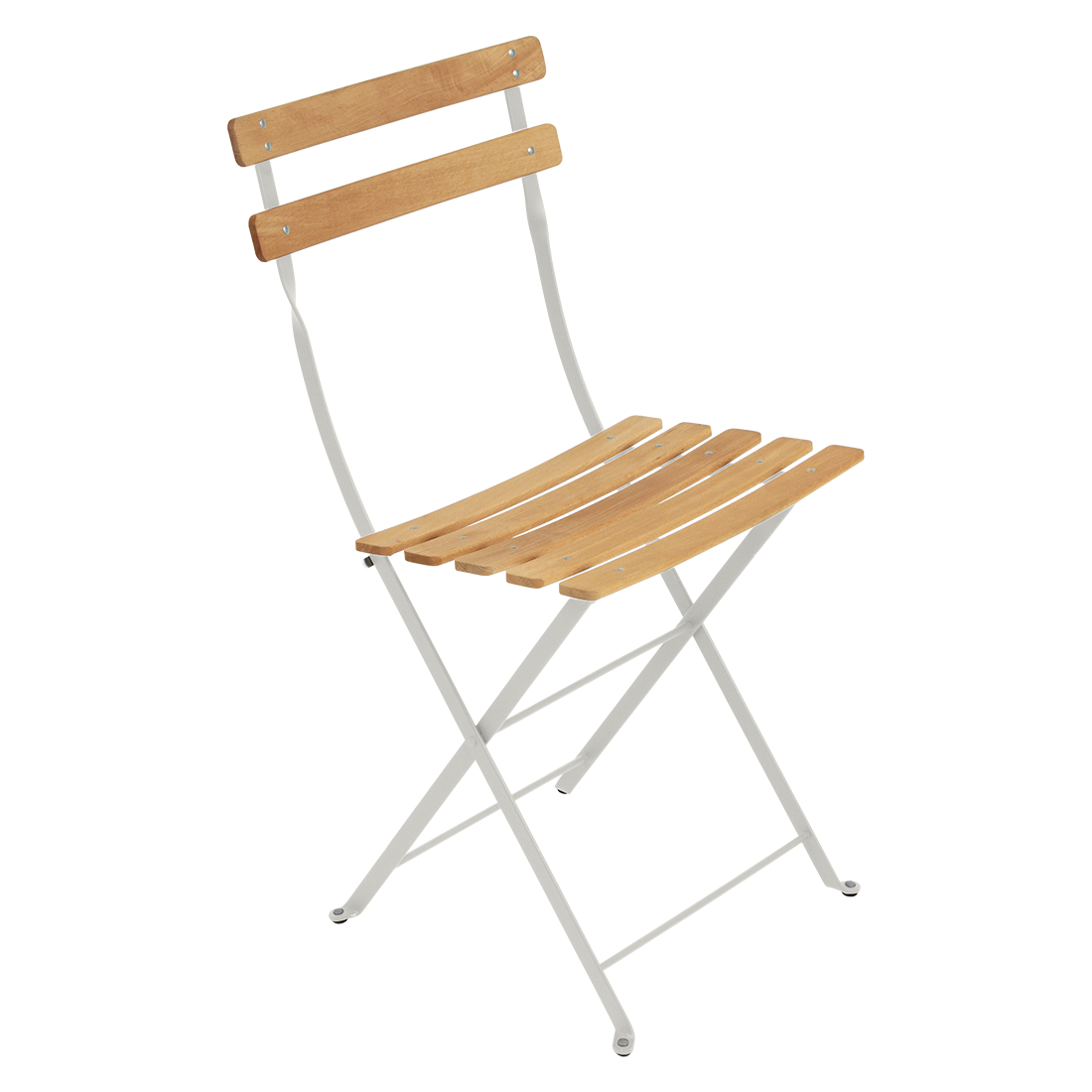 Chaise Bistro Naturel — Gris argile
