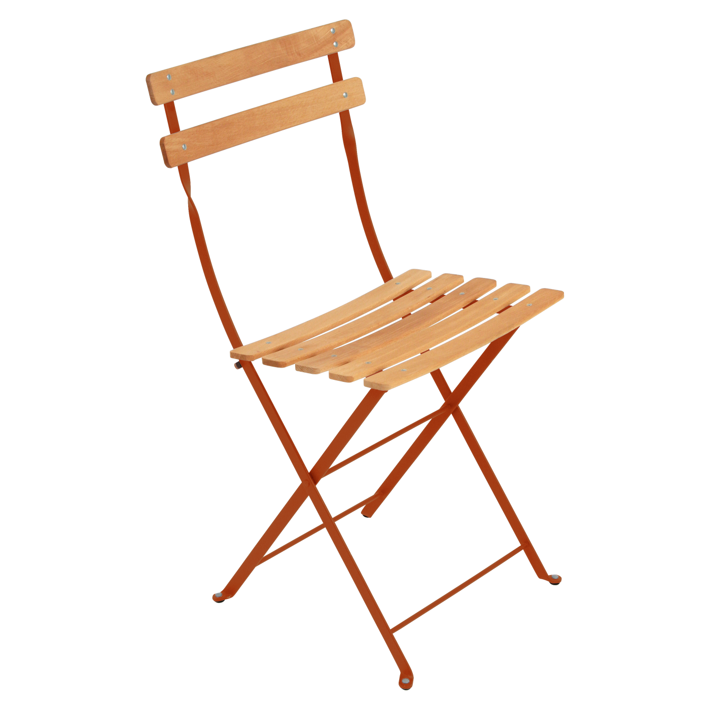 Chaise Bistro Naturel — Orange confite