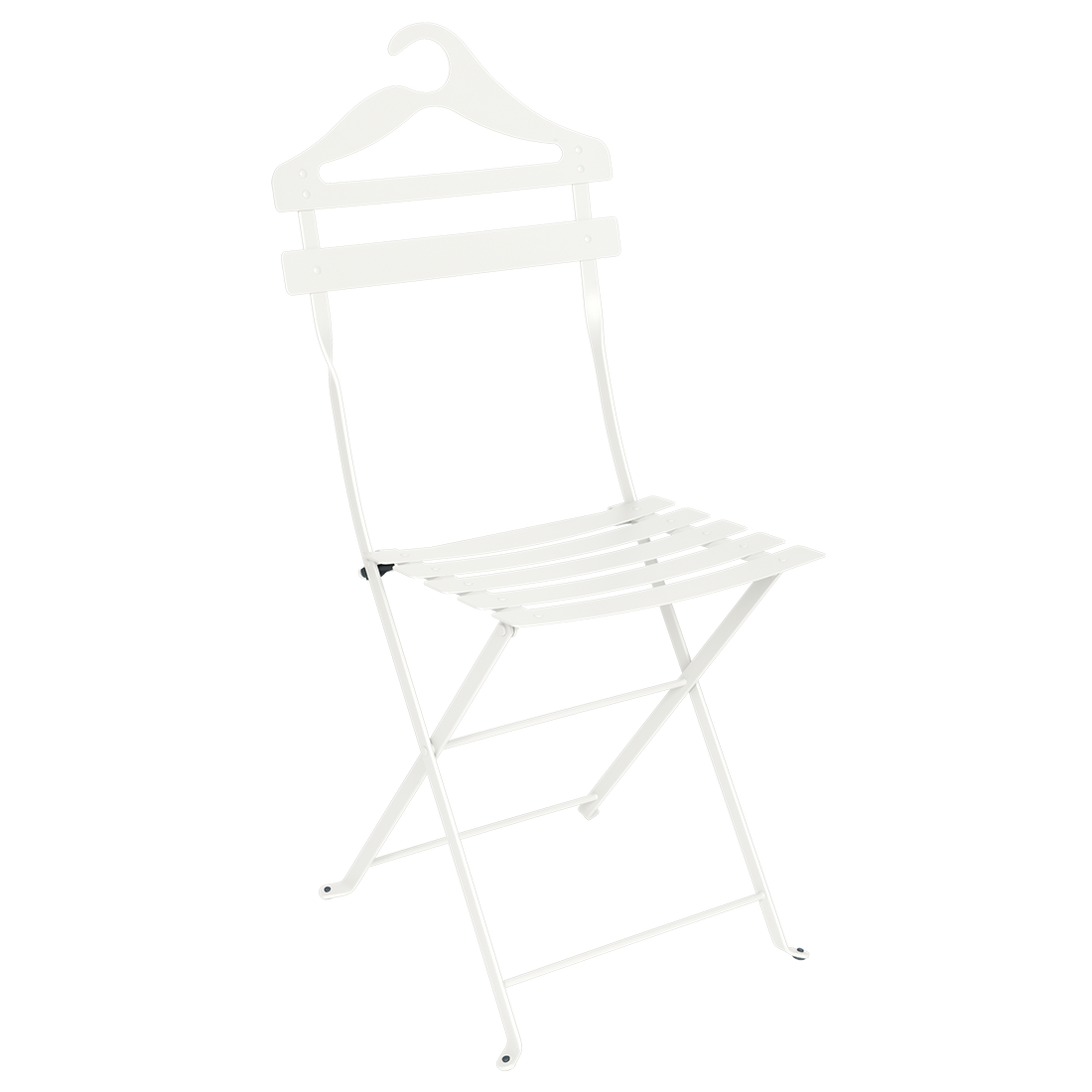 Chaise Bistro Valet — Blanc coton