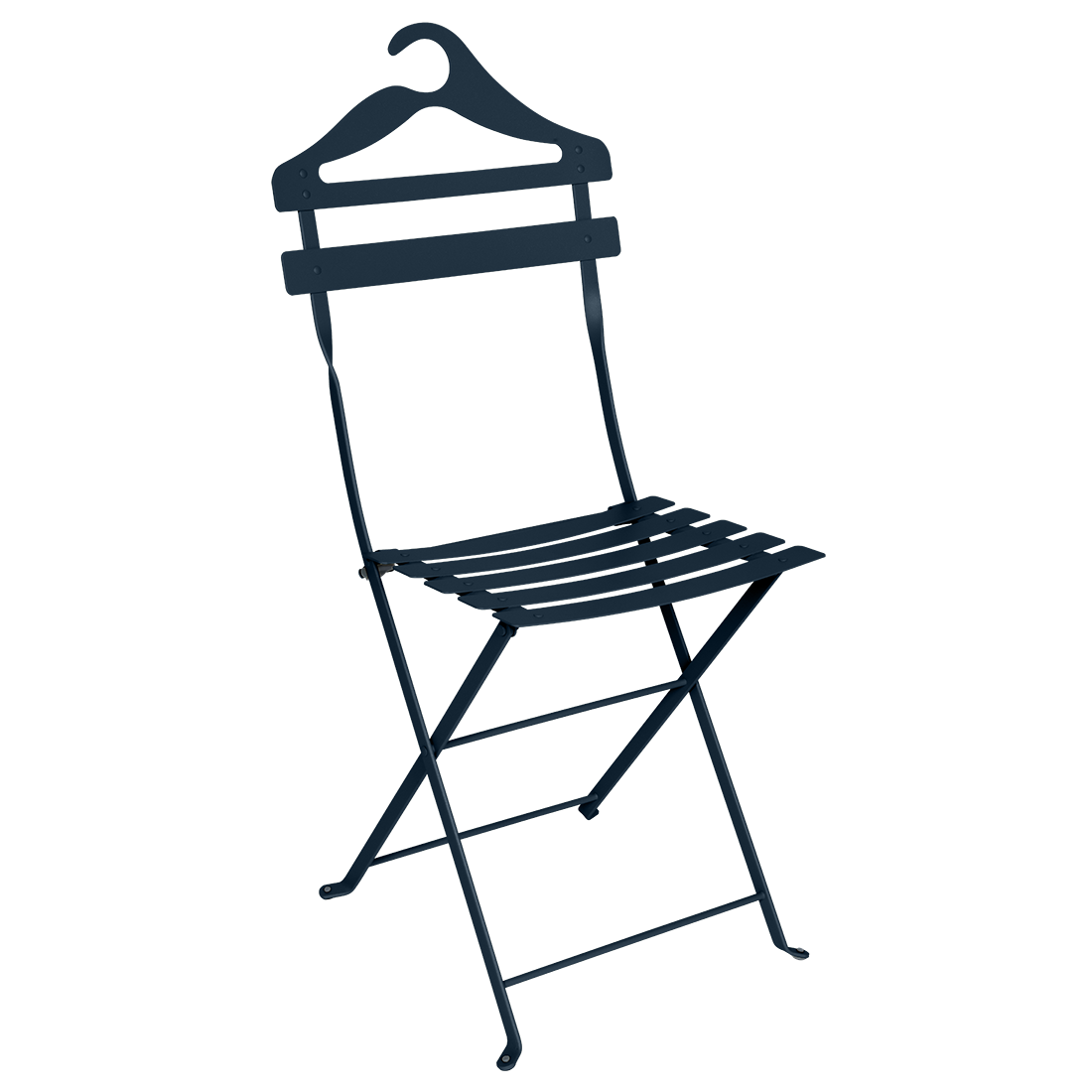 Chaise Bistro Valet — Bleu abysse