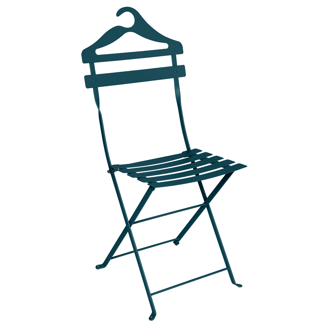 Chaise Bistro Valet — Bleu acapulco