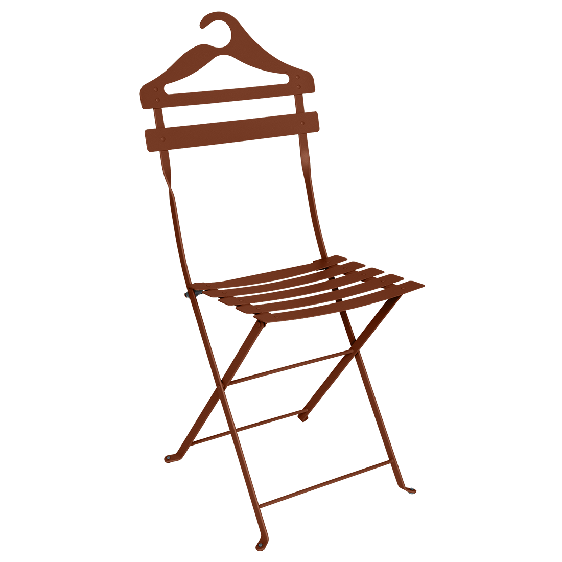 Chaise Bistro Valet — Ocre rouge