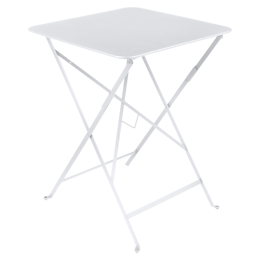 Table Bistro 57 x 57 cm — Blanc coton