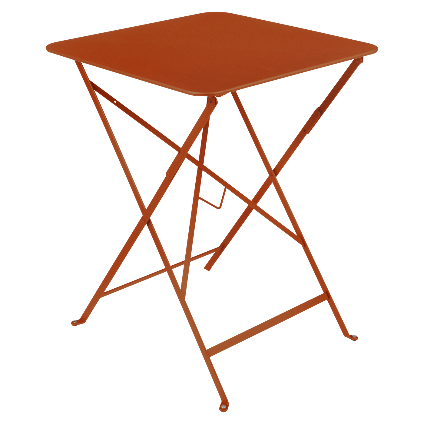 Table Bistro 57 x 57 cm — Orange confite