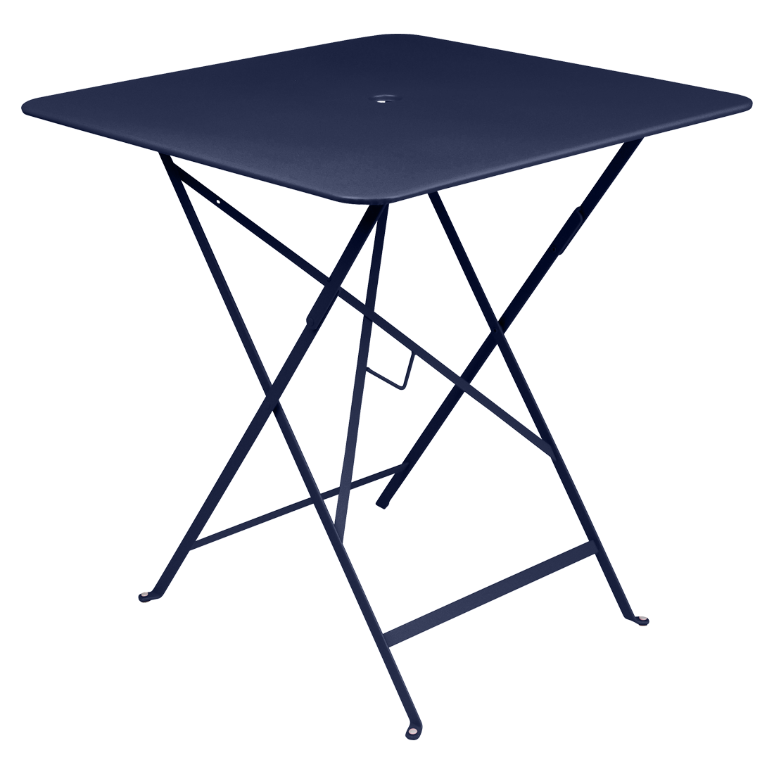 Table Bistro 71 x 71 cm — Bleu abysse