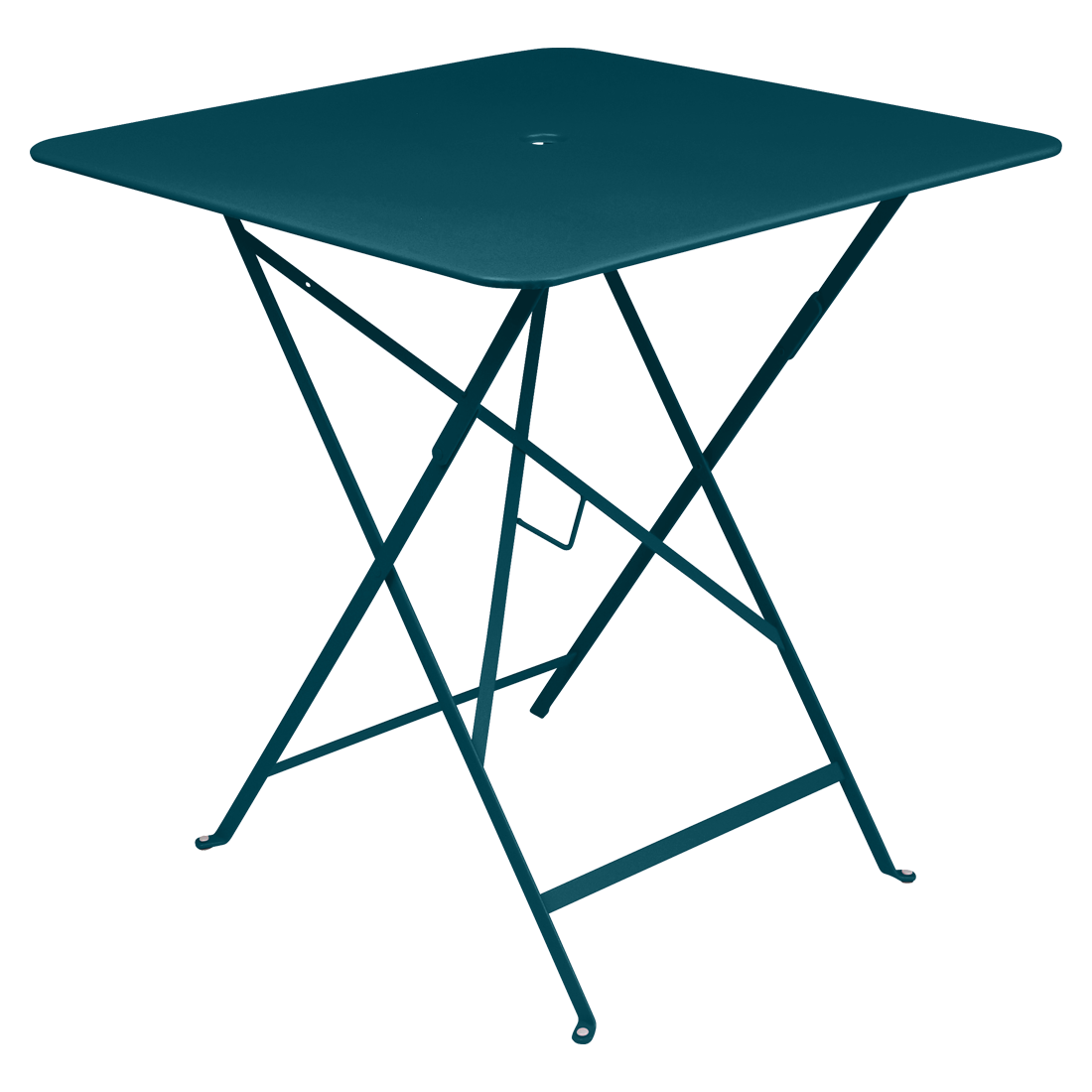 Table Bistro 71 x 71 cm — Bleu acapulco