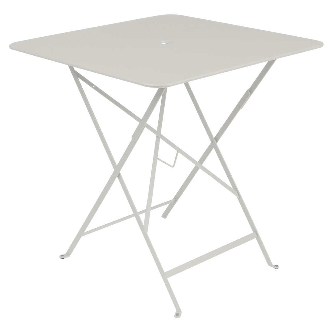 Table Bistro 71 x 71 cm — Gris argile