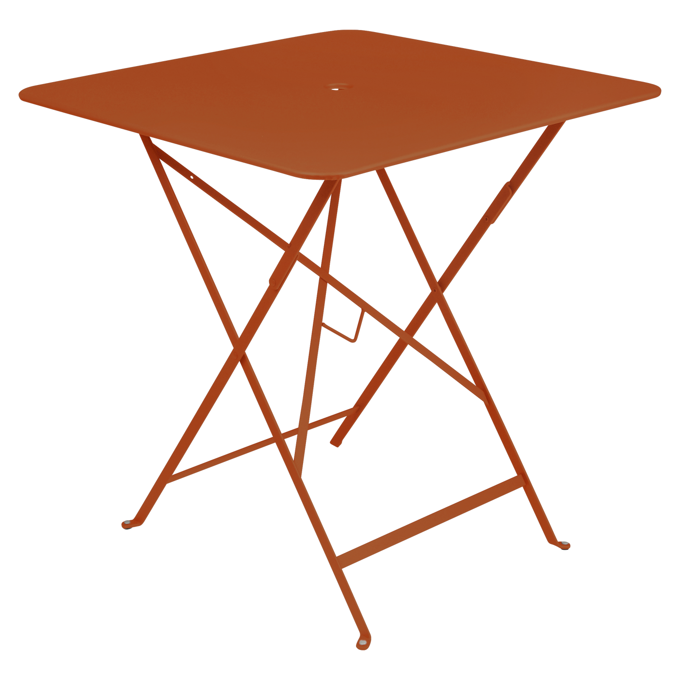 Table Bistro 71 x 71 cm — Orange confite