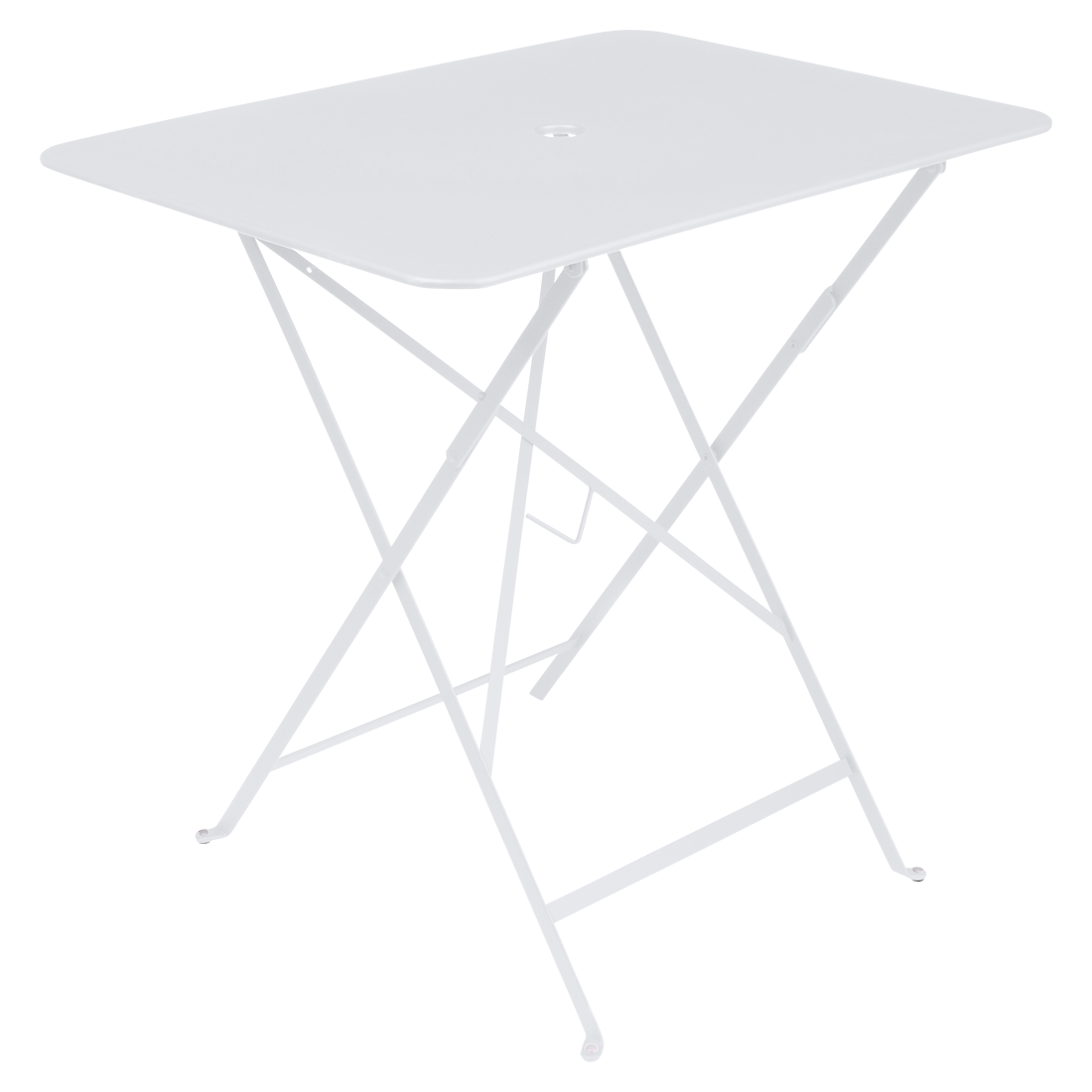 Table Bistro 77 x 57 cm — Blanc coton