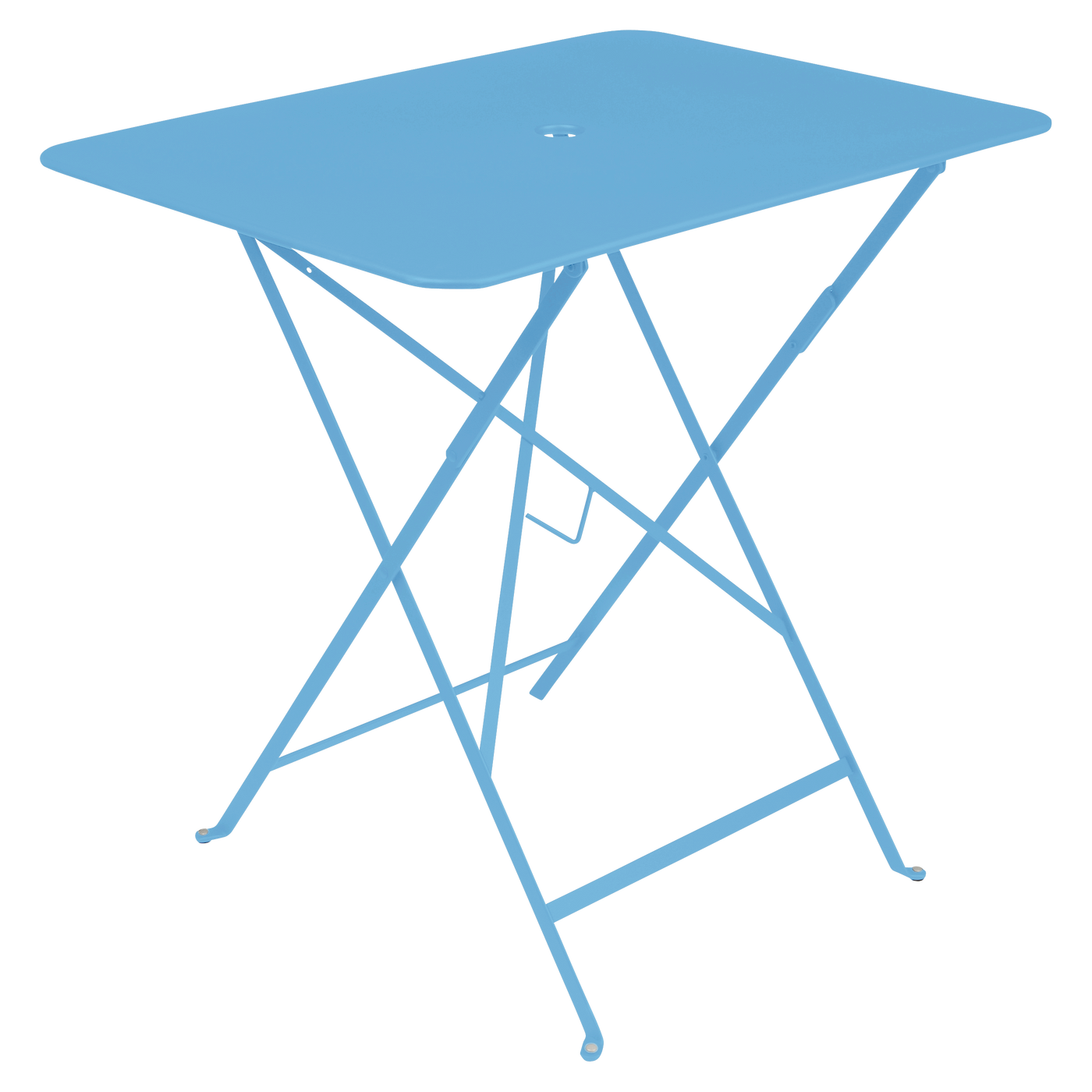 Table Bistro 77 x 57 cm — Bleu maya
