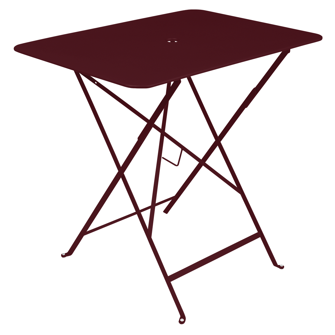 Table Bistro 77 x 57 cm — Cerise noire