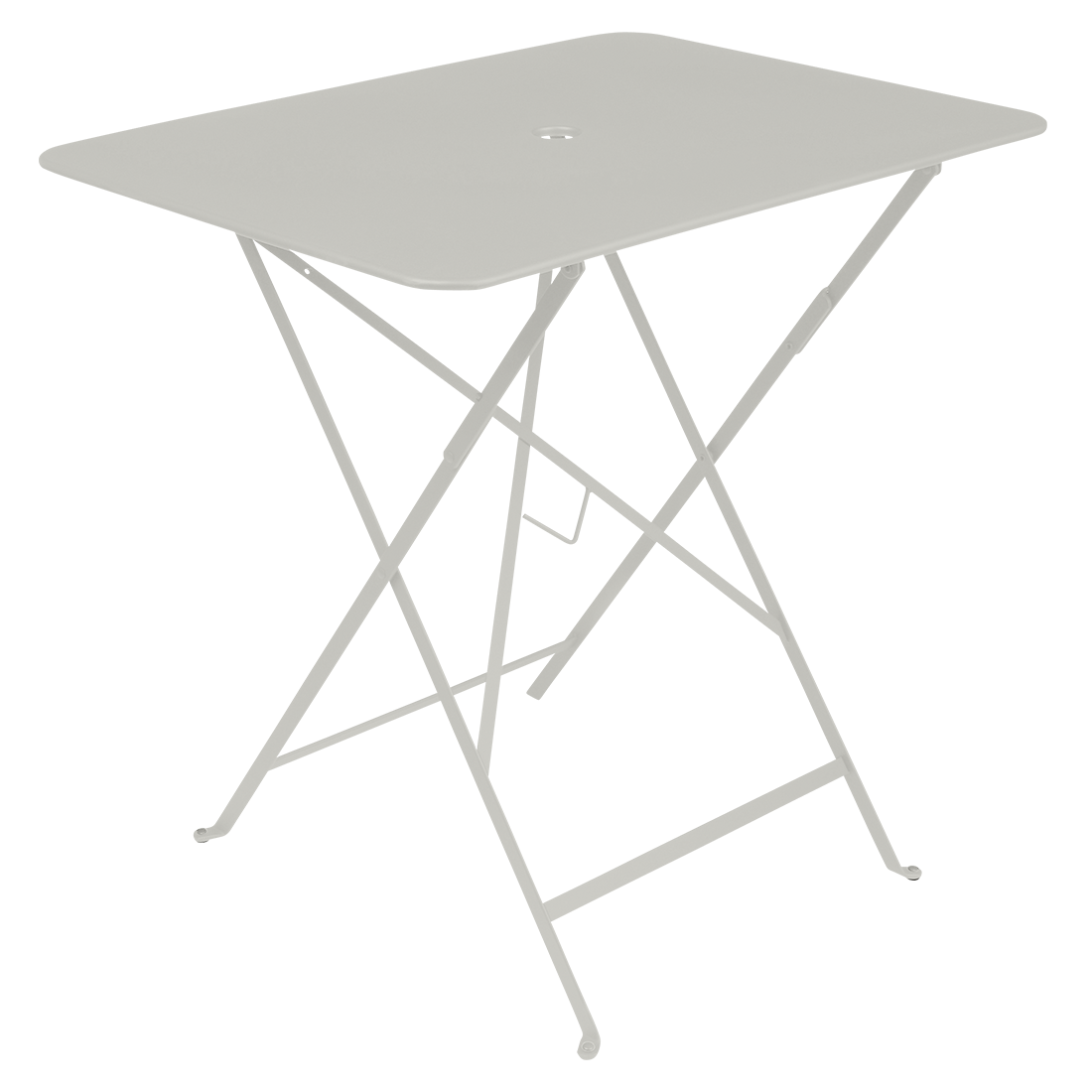 Table Bistro 77 x 57 cm — Gris argile