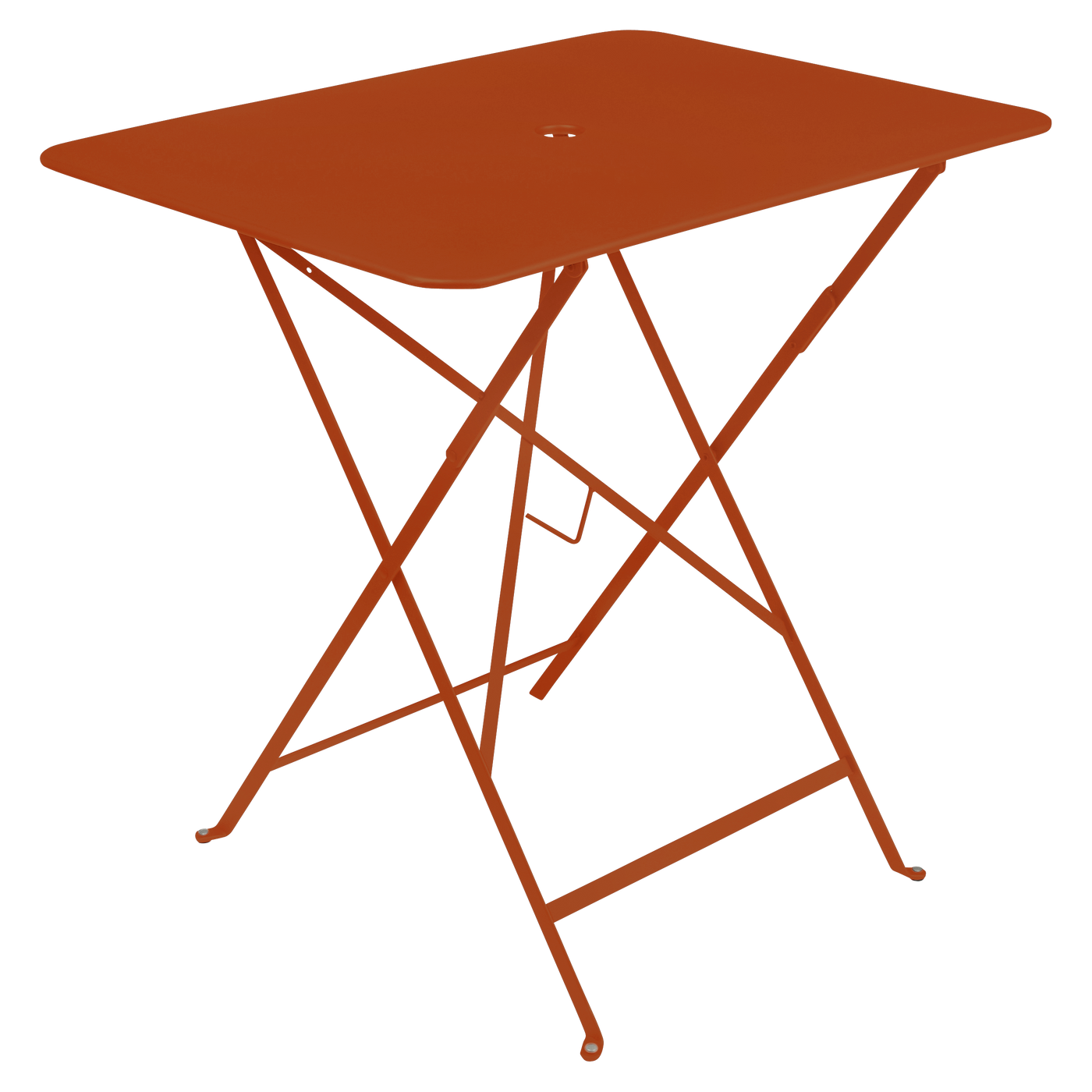 Table Bistro 77 x 57 cm — Orange confite