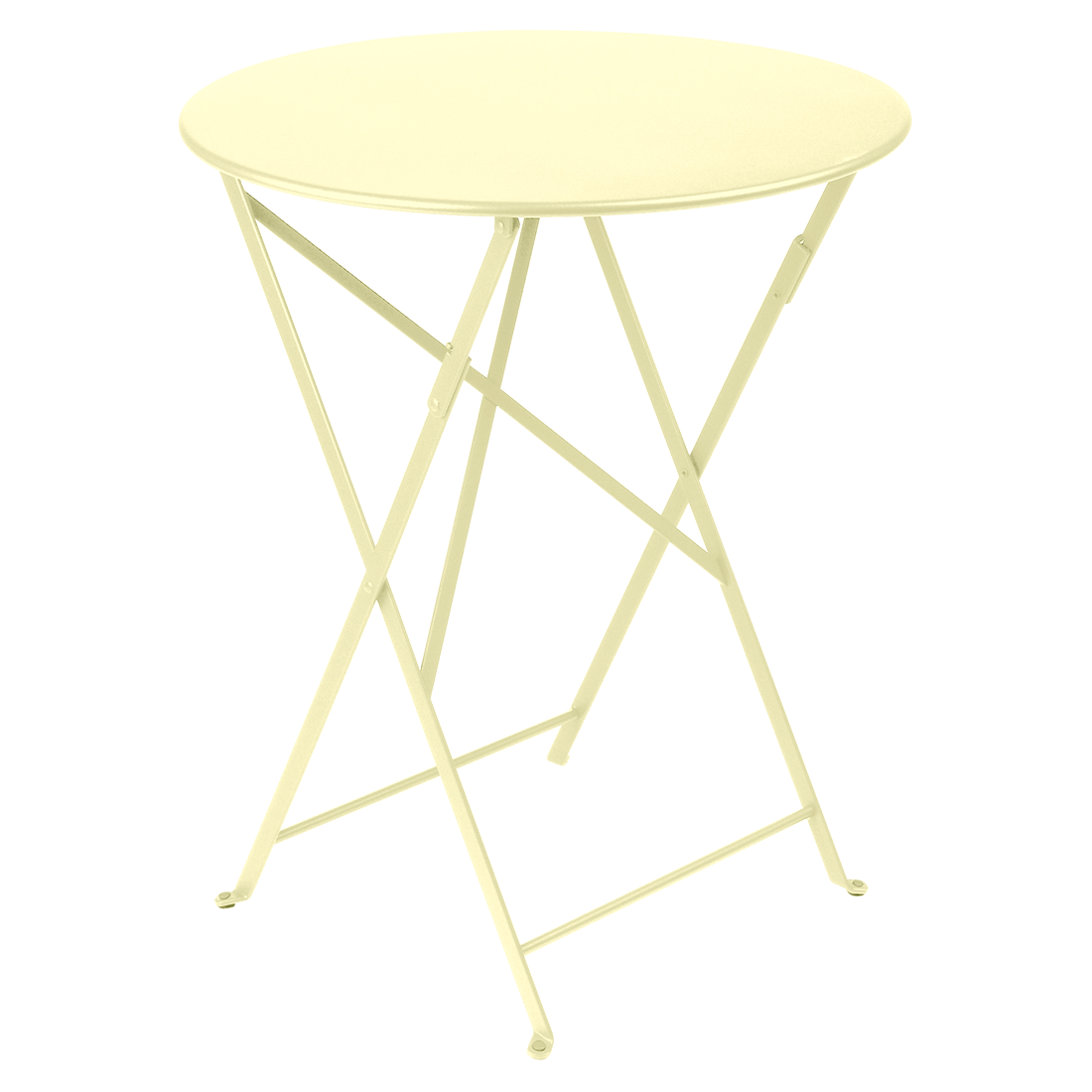 Table Bistro Ø 60 cm — Citron givré