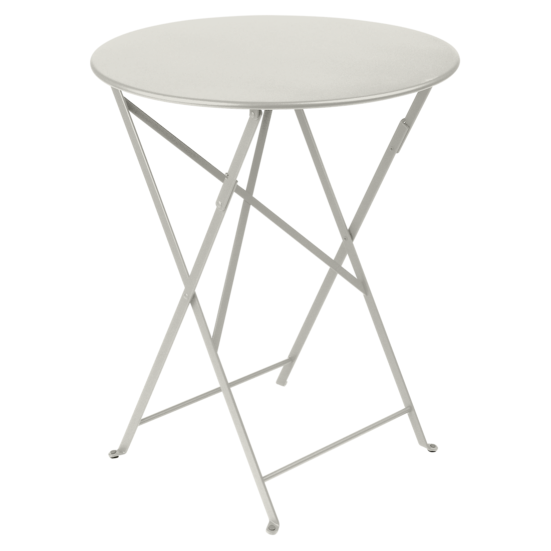 Table Bistro Ø 60 cm — Gris argile