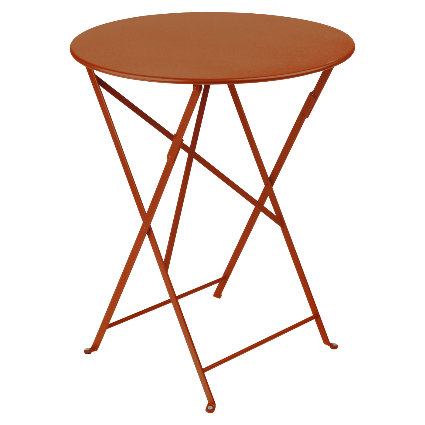 Table Bistro Ø 60 cm — Orange confite