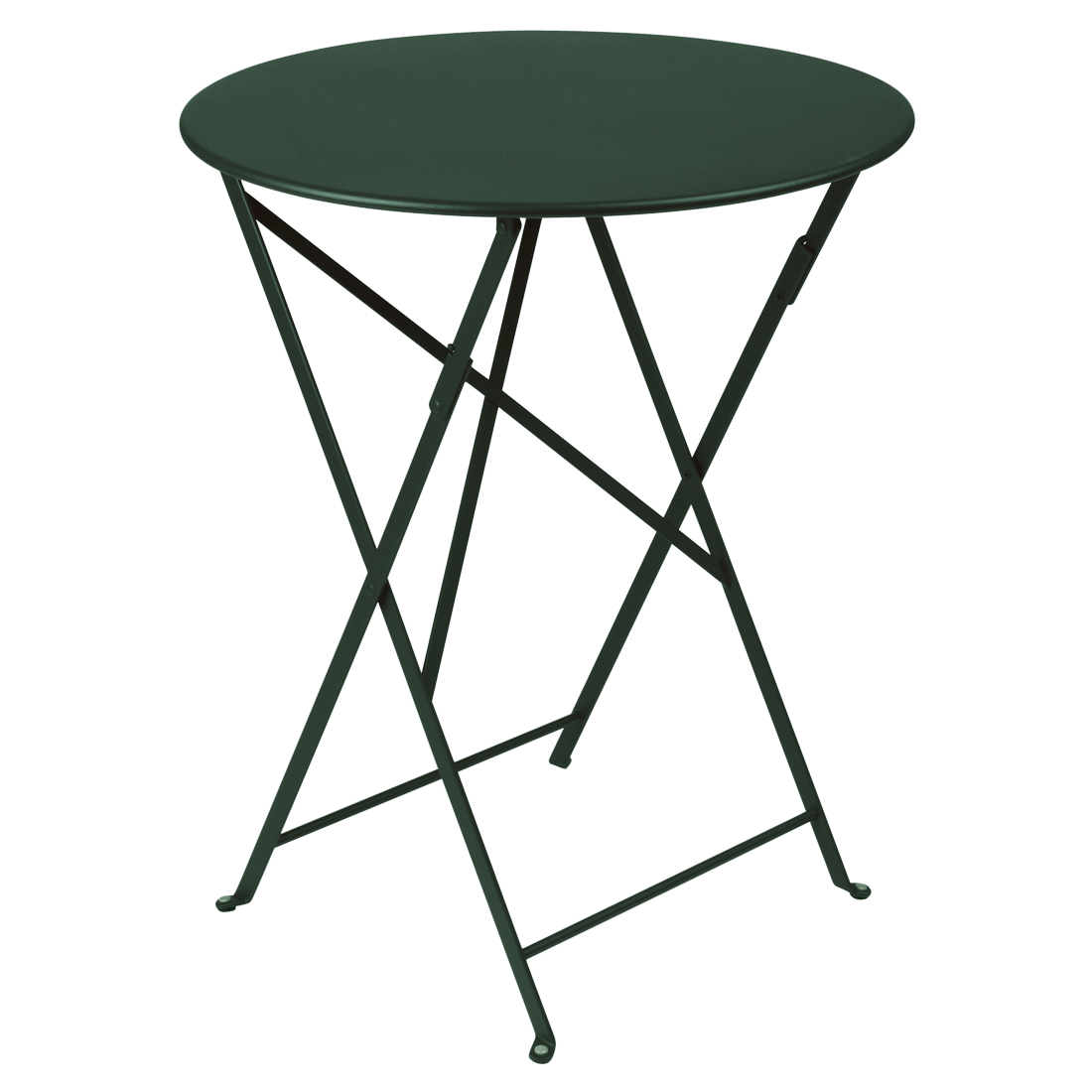 Table Bistro Ø 60 cm — Vert cèdre