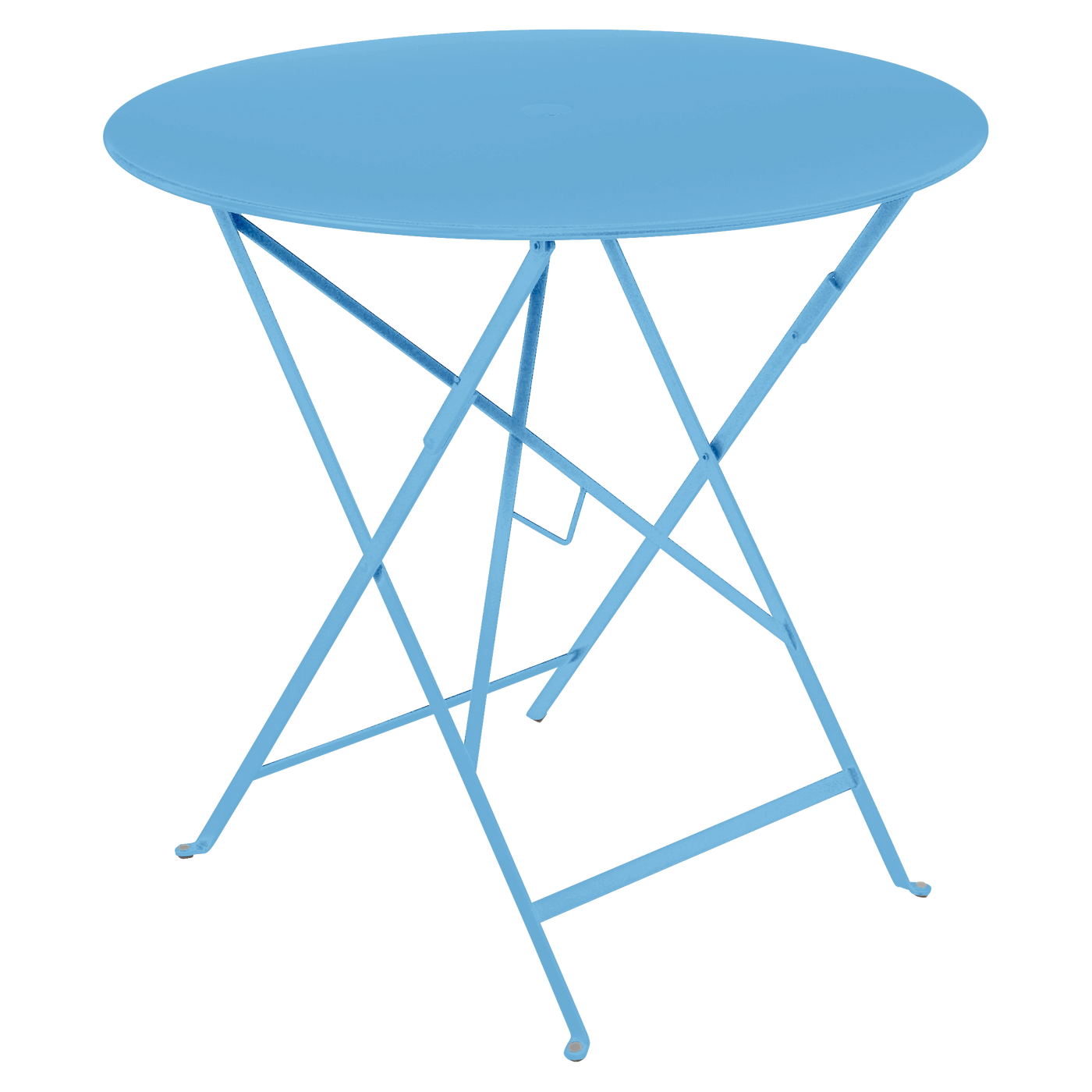 Table Bistro Ø 77 cm — Bleu maya