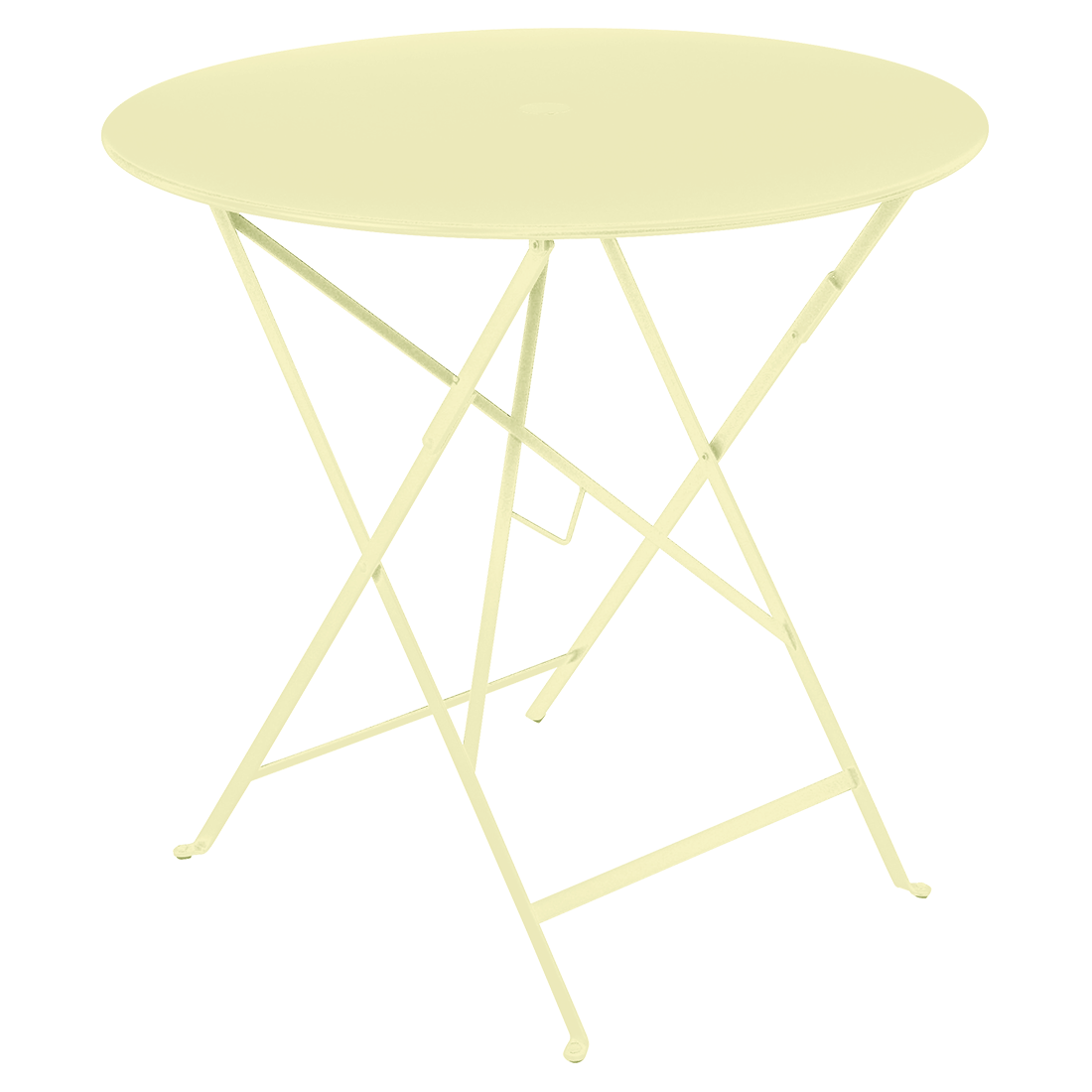 Table Bistro Ø 77 cm — Citron givré