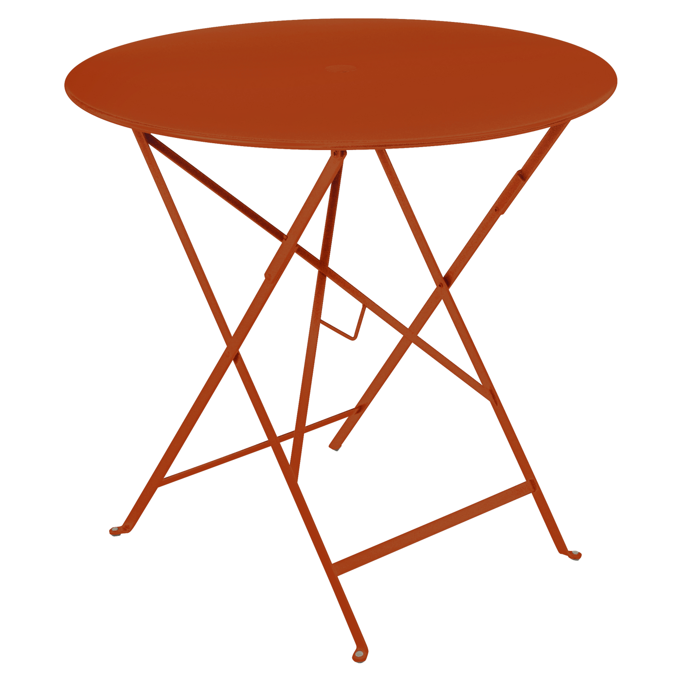 Table Bistro Ø 77 cm — Orange confite