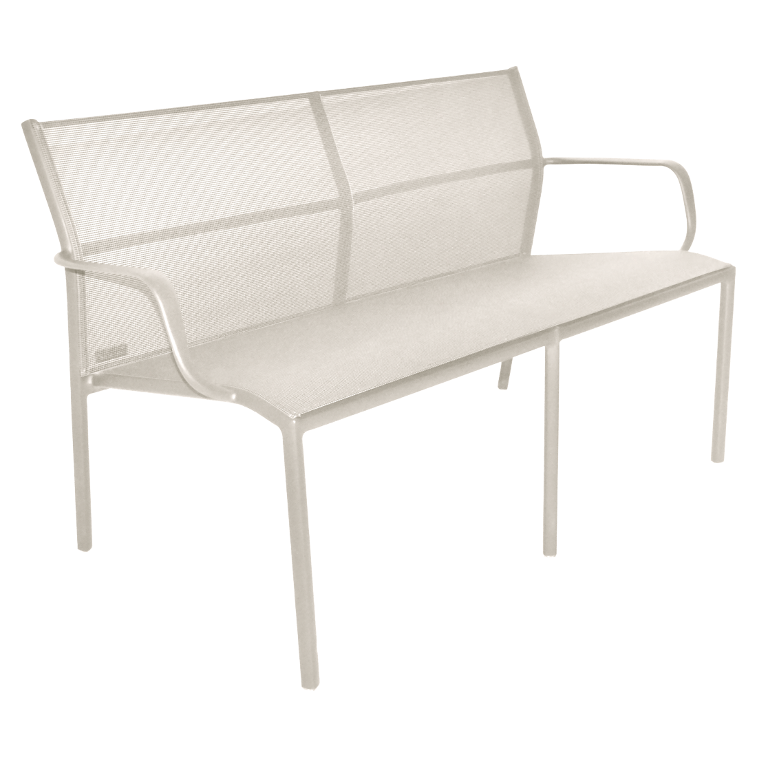 Banc Cadiz Duo — Gris argile