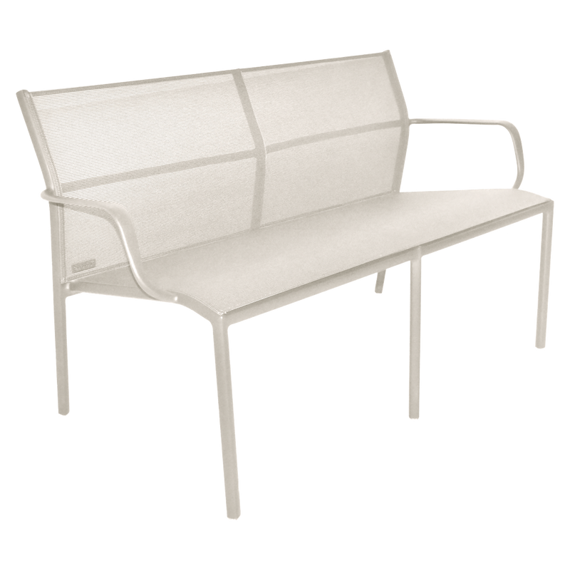 Banc Cadiz Duo — Gris argile