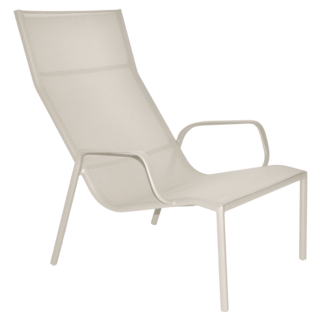 Fauteuil Cadiz Lounge — Gris argile