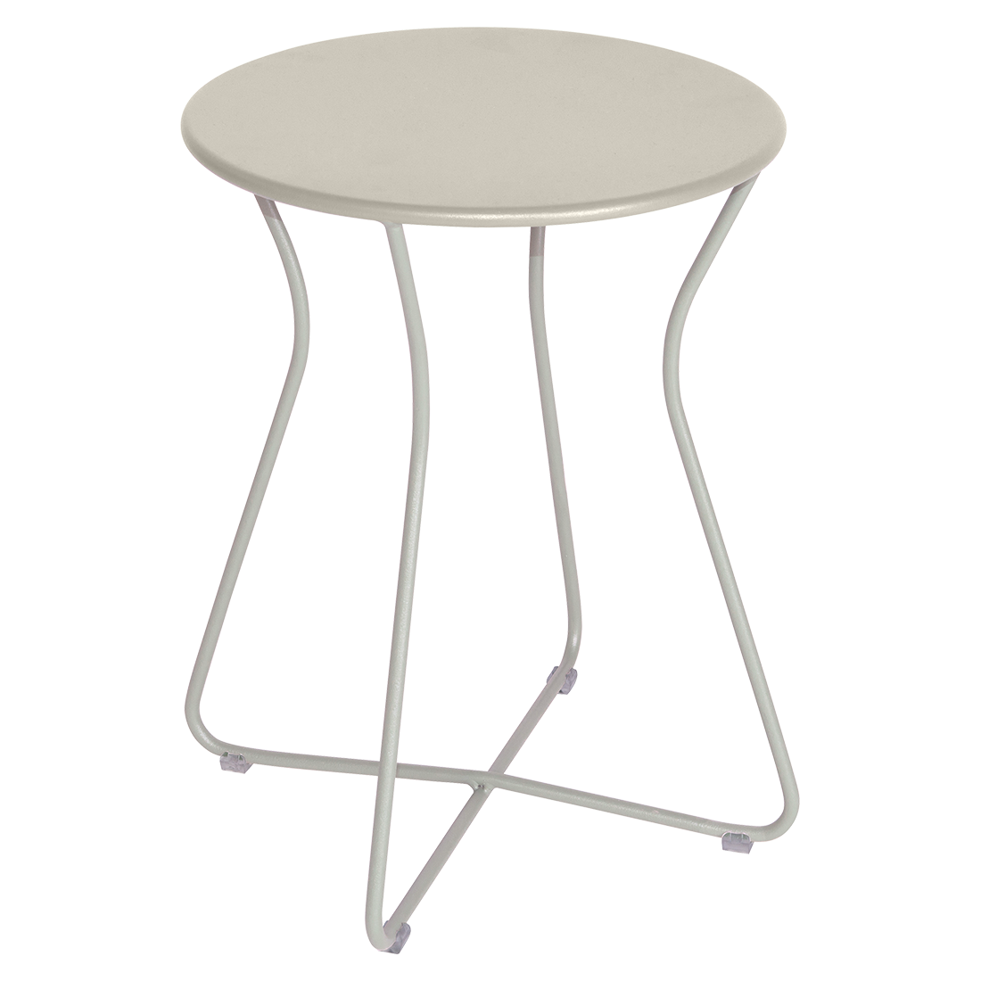 Tabouret Cocotte H.45 cm — Gris argile