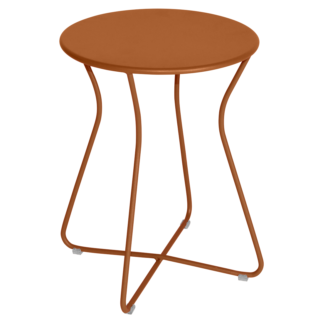 Tabouret Cocotte H.45 cm — Orange confite