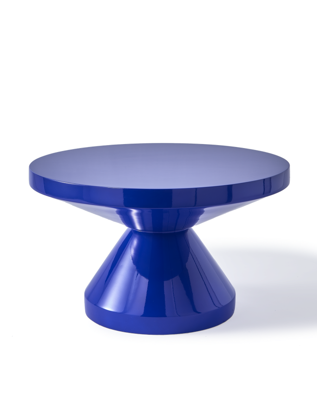 Table basse Zig Zag, dark blue
