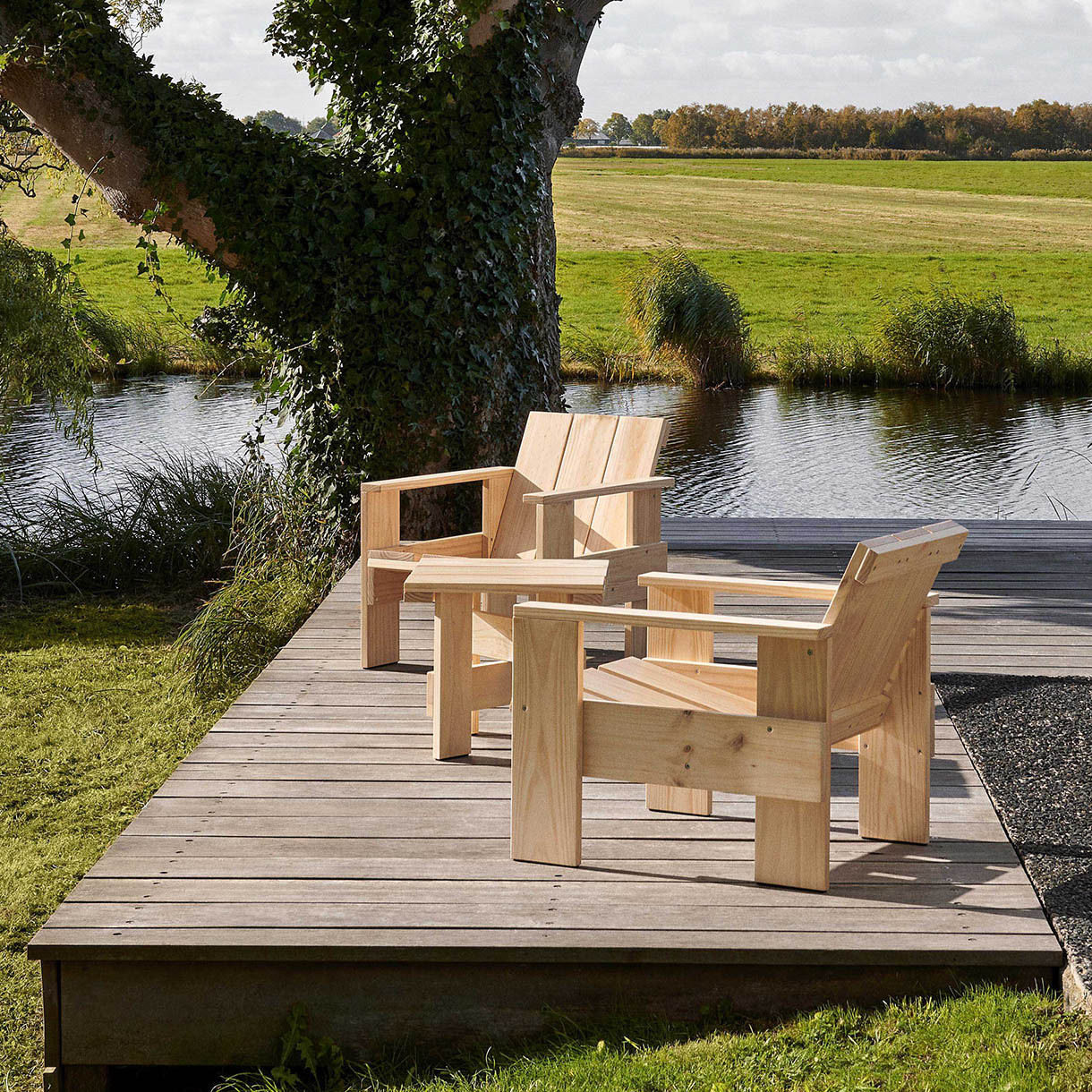 Fauteuil Crate — ambiance