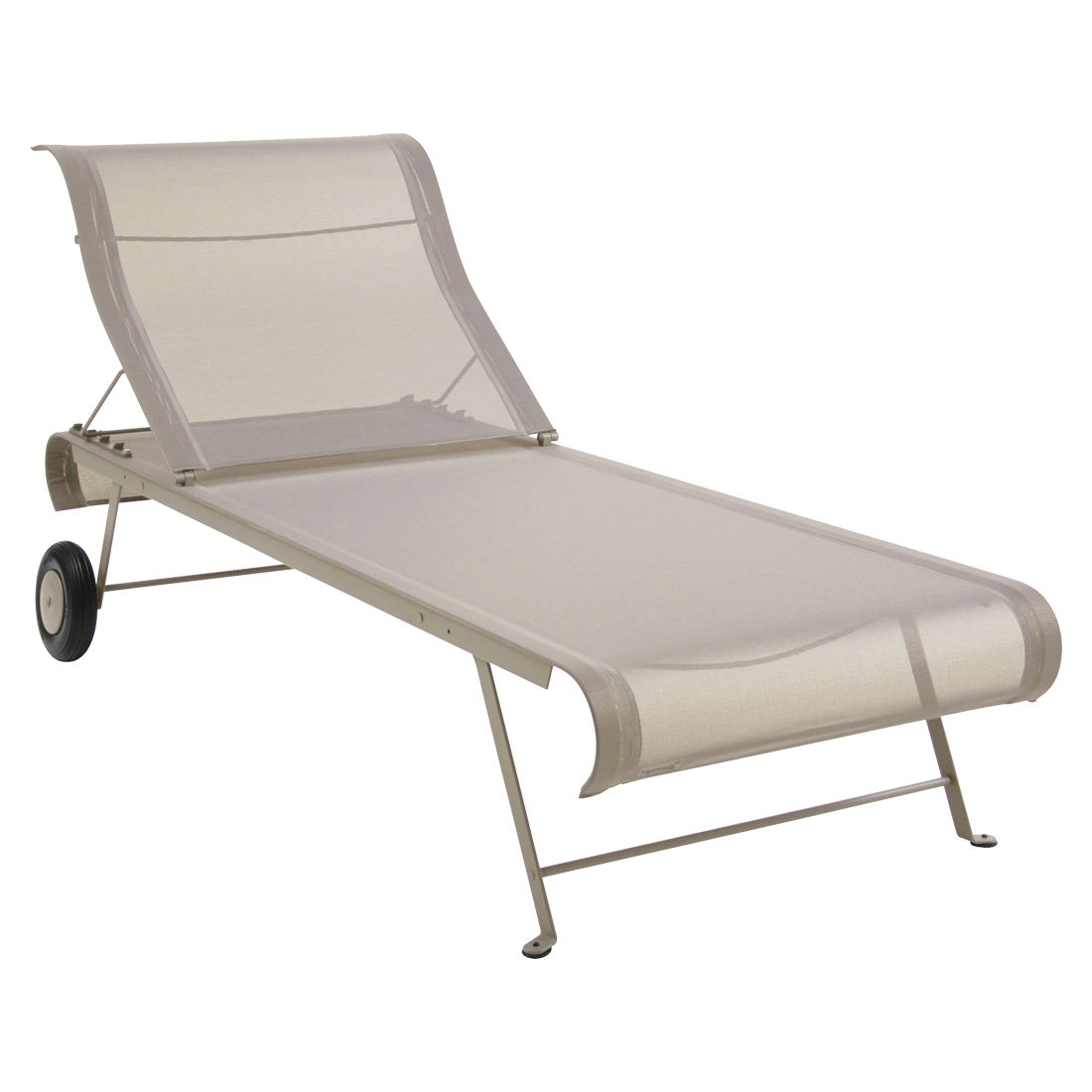 Chaise longue Dune — Muscade