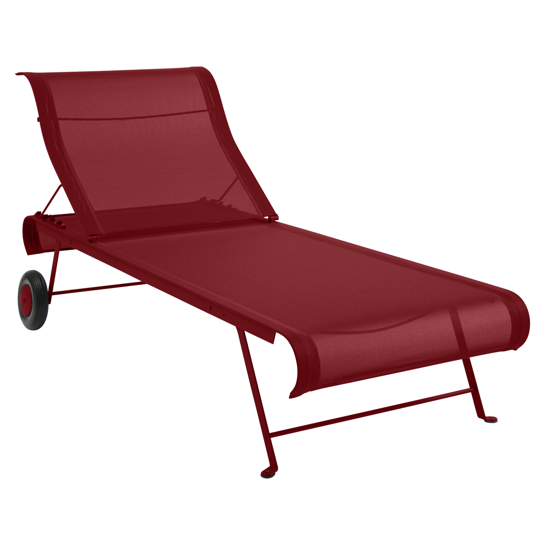 Chaise longue Dune — Piment