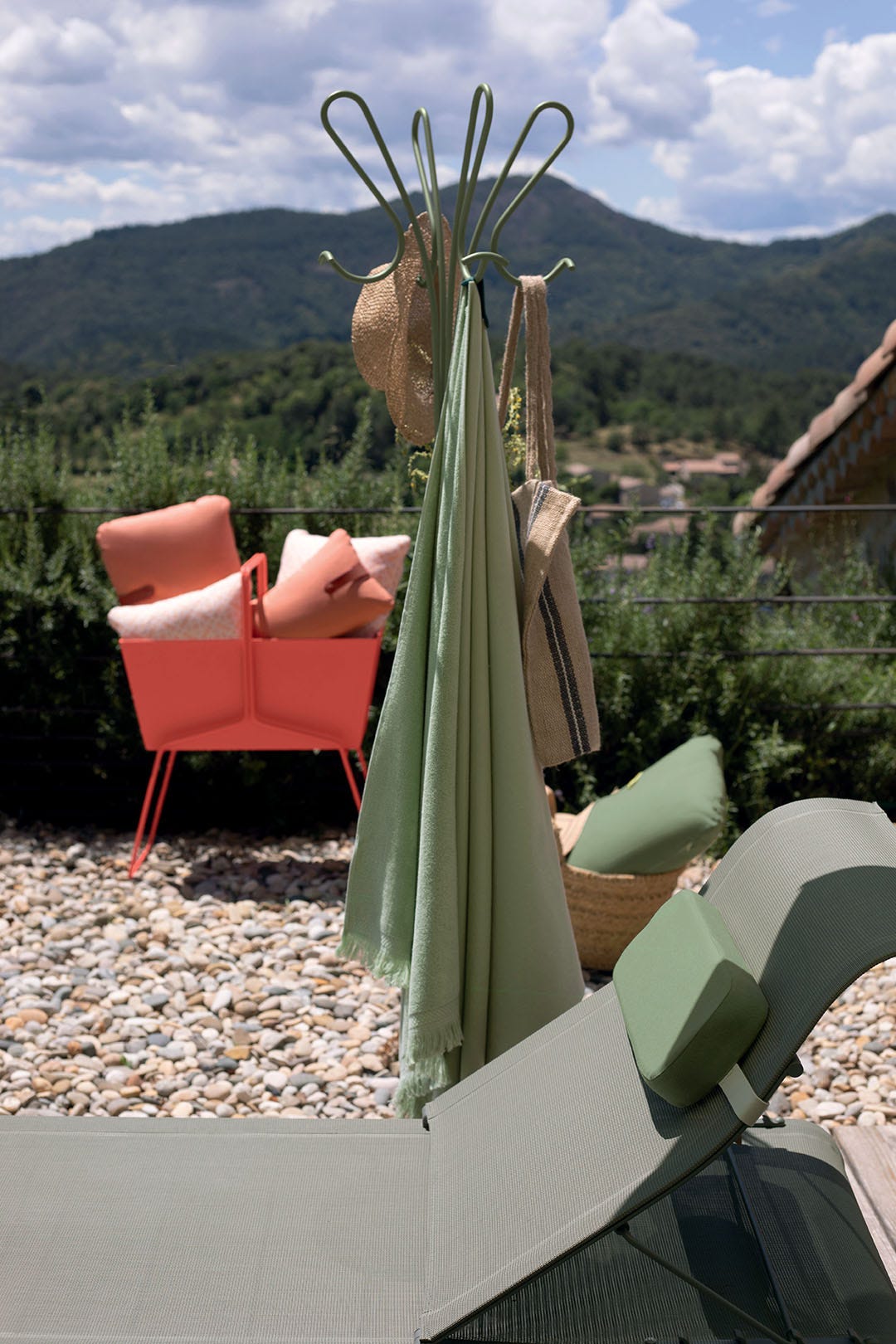 Chaise longue Dune — ambiance