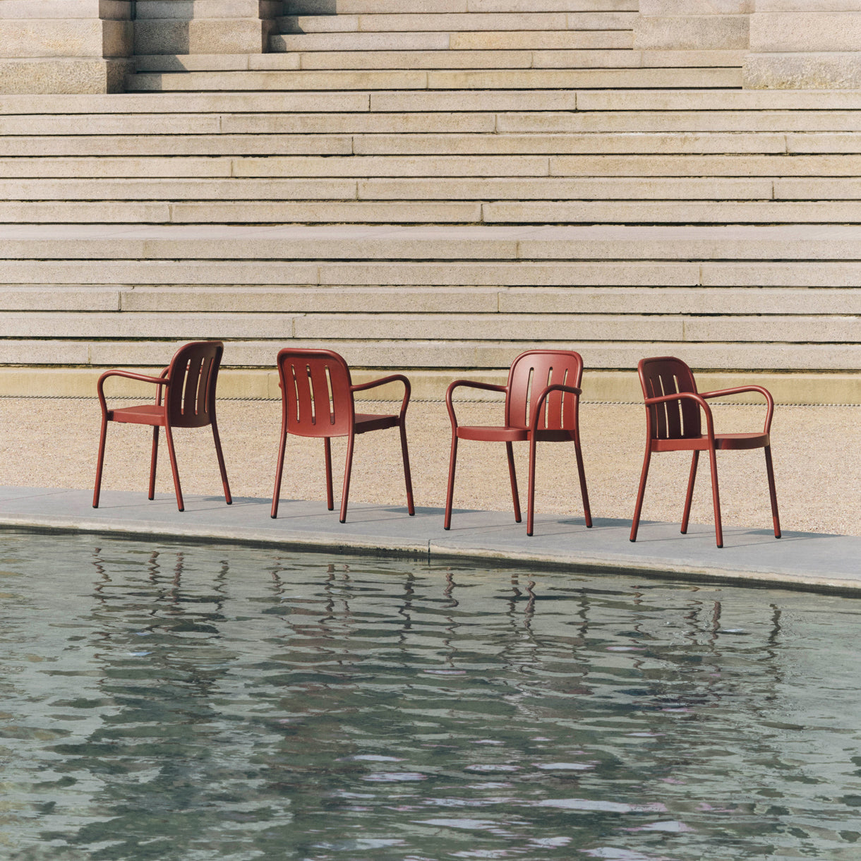 Chaise Deville avec Accoudoirs — ambiance