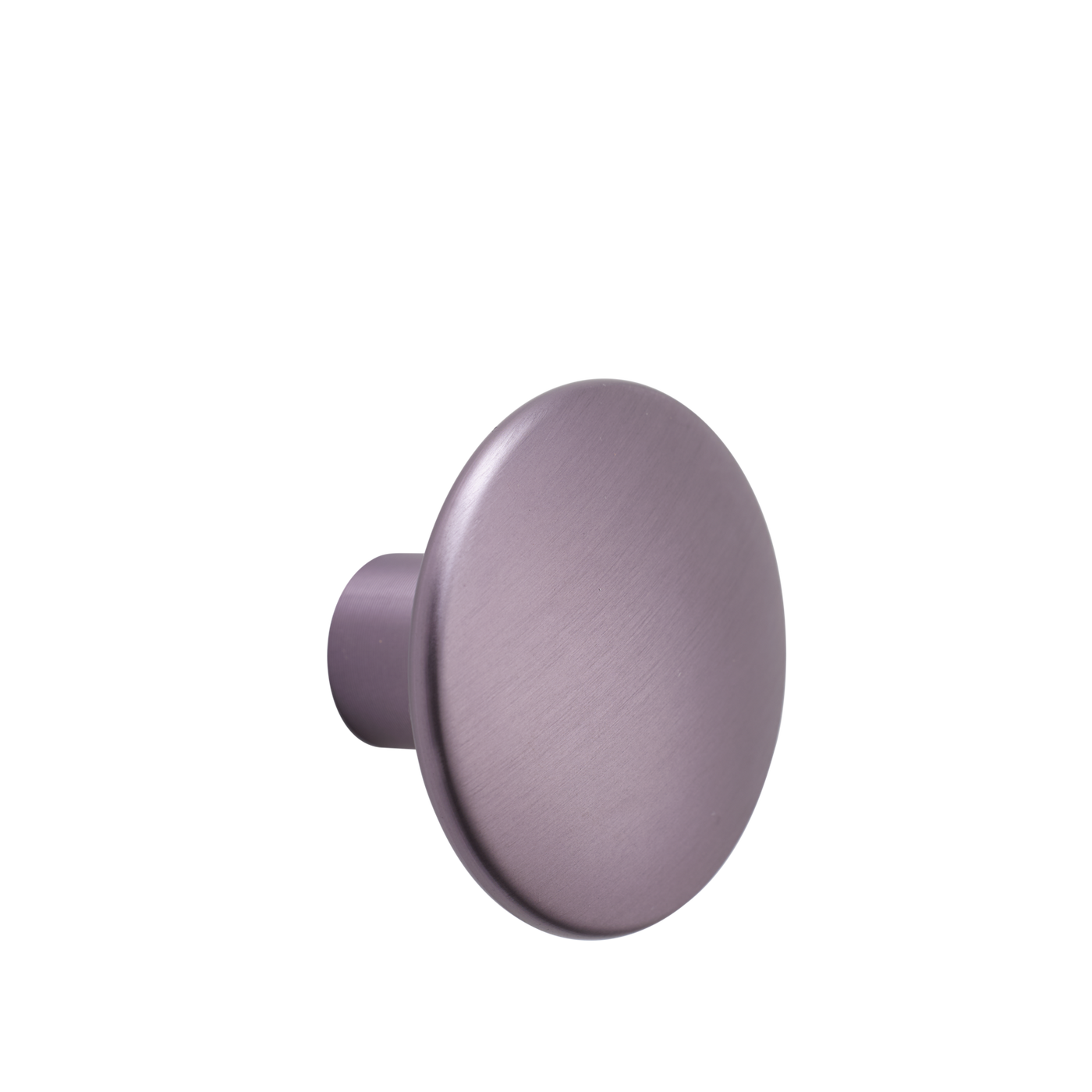 Patère The Dots Metal Ø 5 cm Lilas