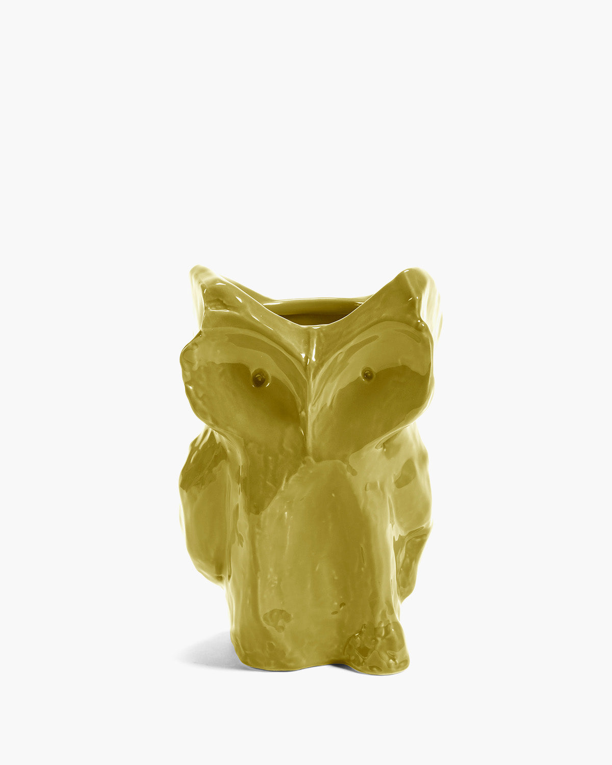 Vase Hibou After Midnight, Yellow, Moyen