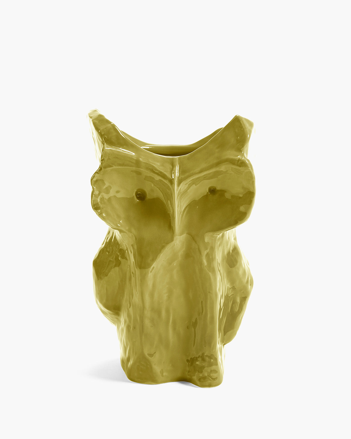Vase Hibou After Midnight, Yellow, Grand