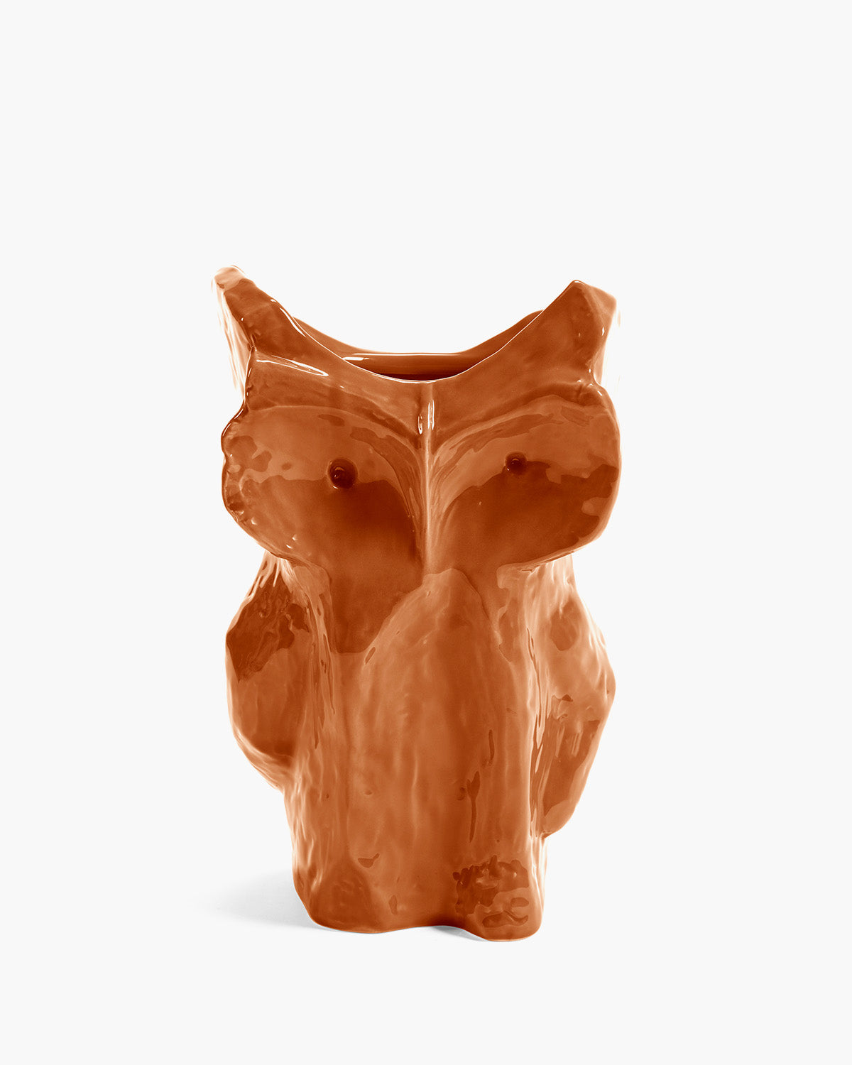 Vase Hibou After Midnight, Orange, Grand