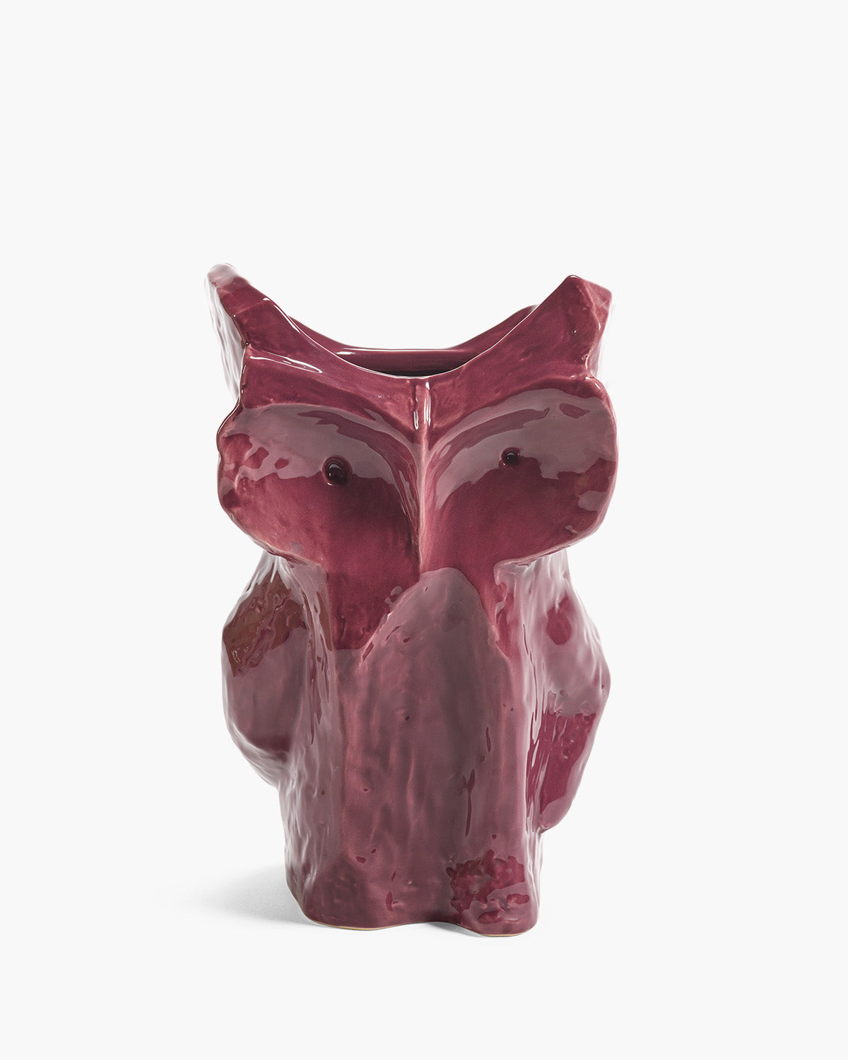 Vase Hibou After Midnight, Aubergine, Grand