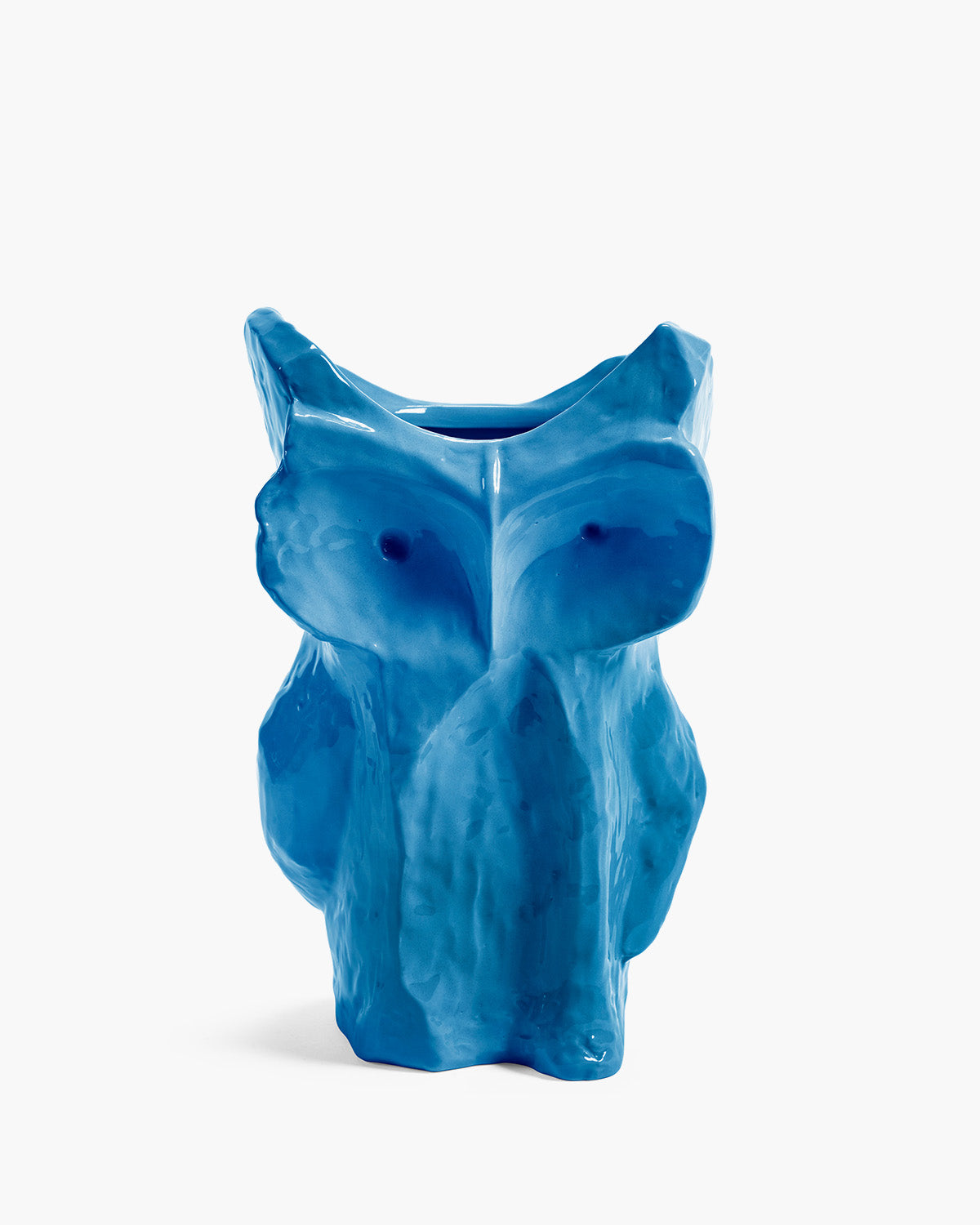 Vase Hibou After Midnight, Blue, Grand
